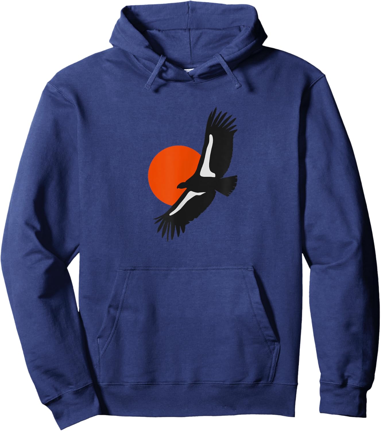 Soaring Condors California Condor , Women's, Grey, Small, Short Sleeve Hoodie - Hoodie | Navy