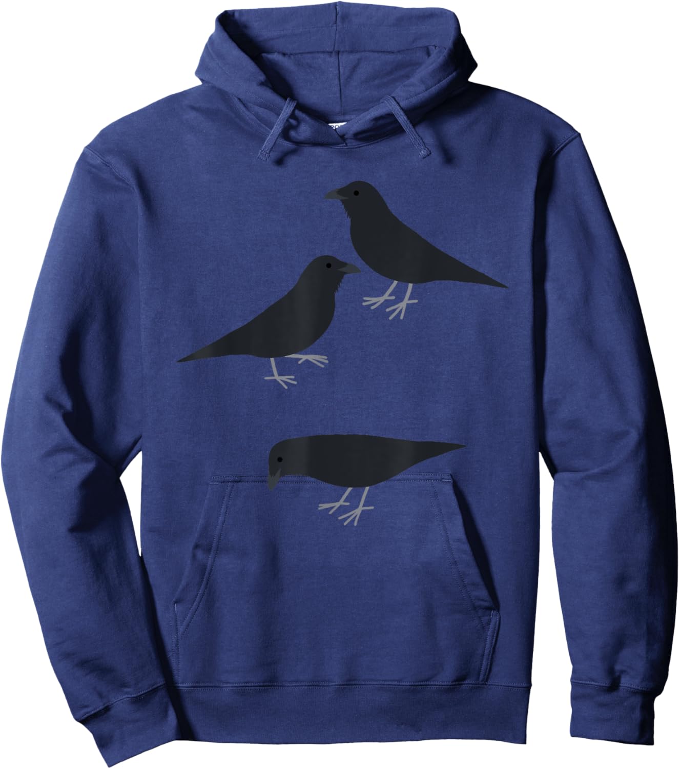 Crow Birds Raven Hoodie - Hoodie | Navy