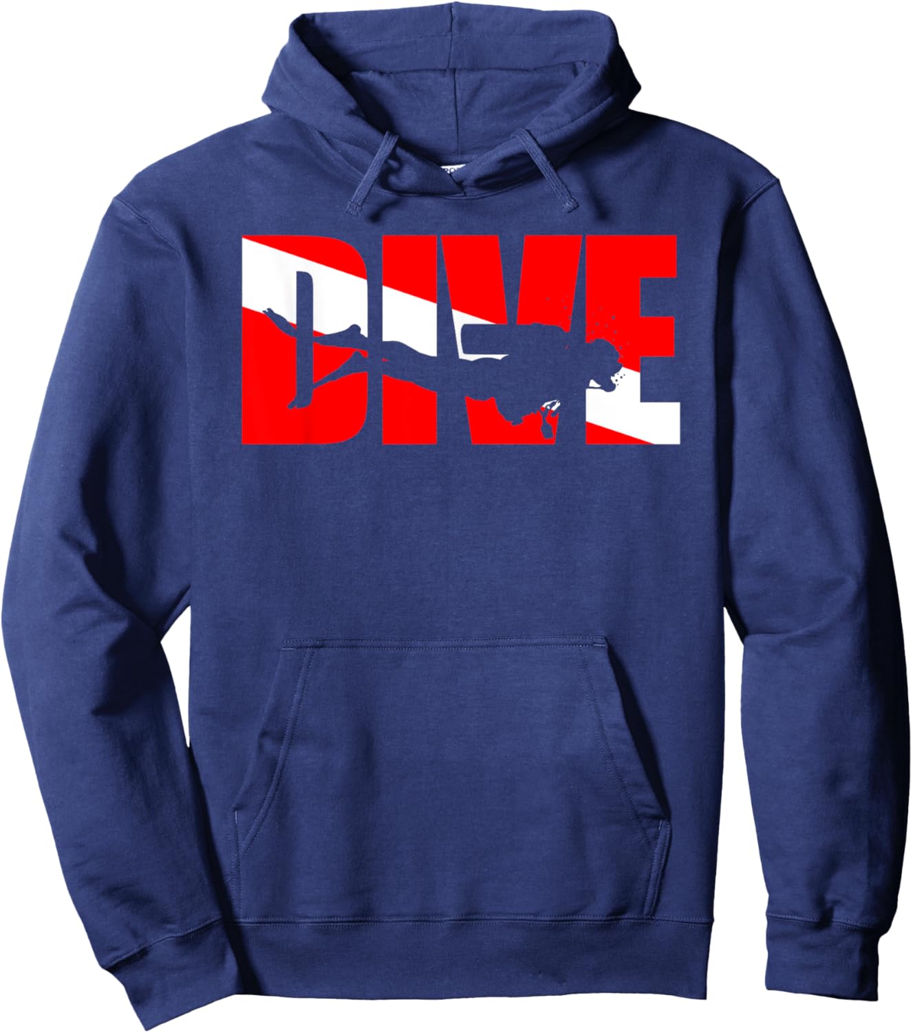 Dive Scuba Diving Dive Hoodie - Hoodie | Navy