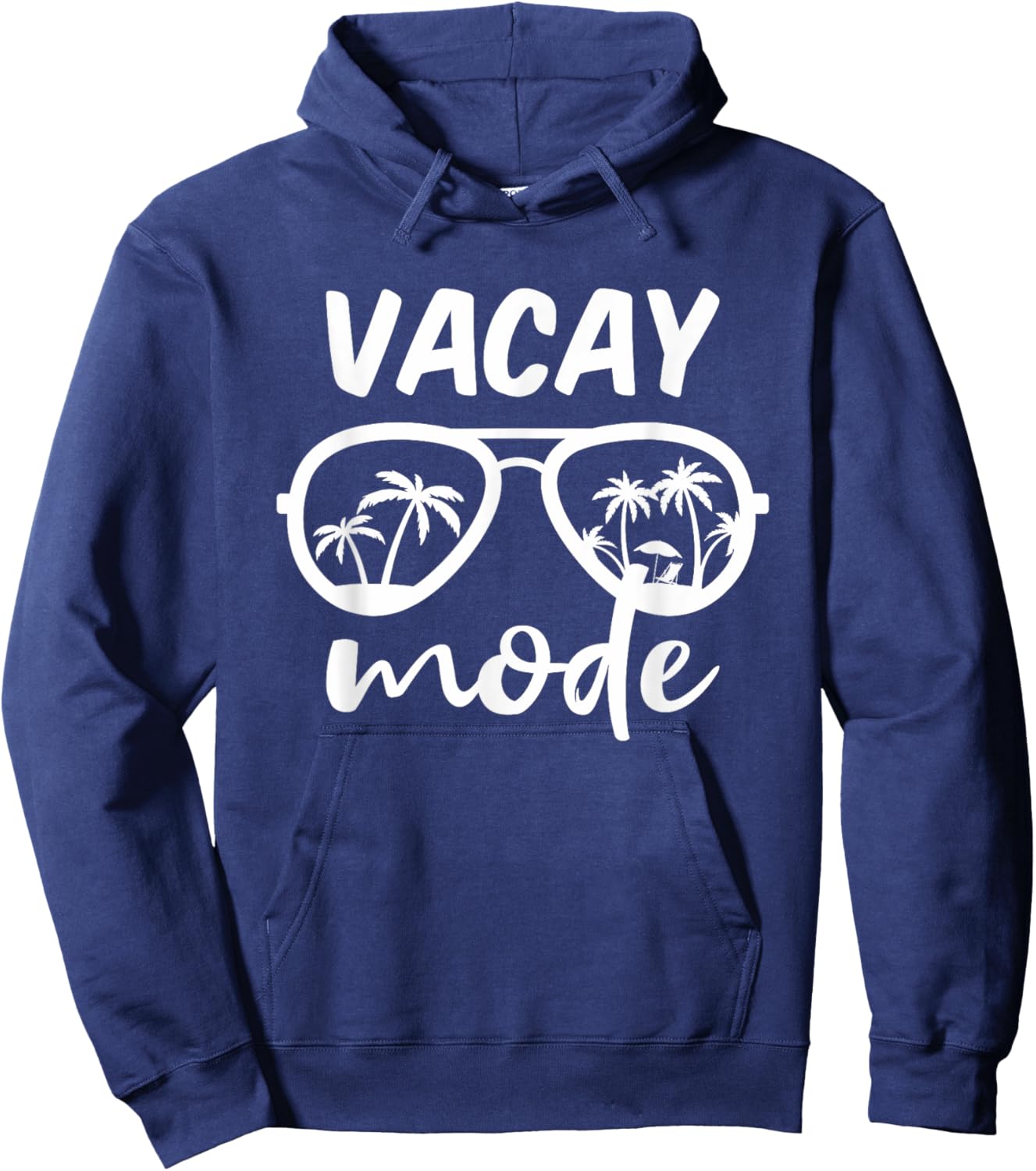 Vacay Mode Cruise Summer Getaway Family Vacation Beach Hoodie - Hoodie | Navy