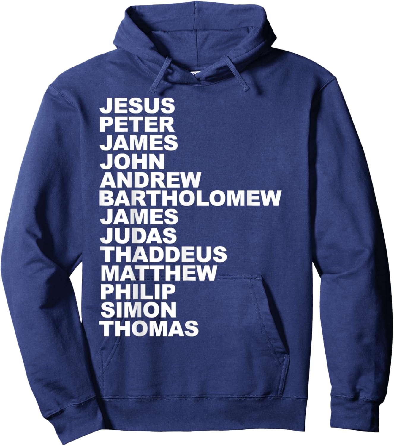 Jesus Apostles Hoodie - Hoodie | Navy