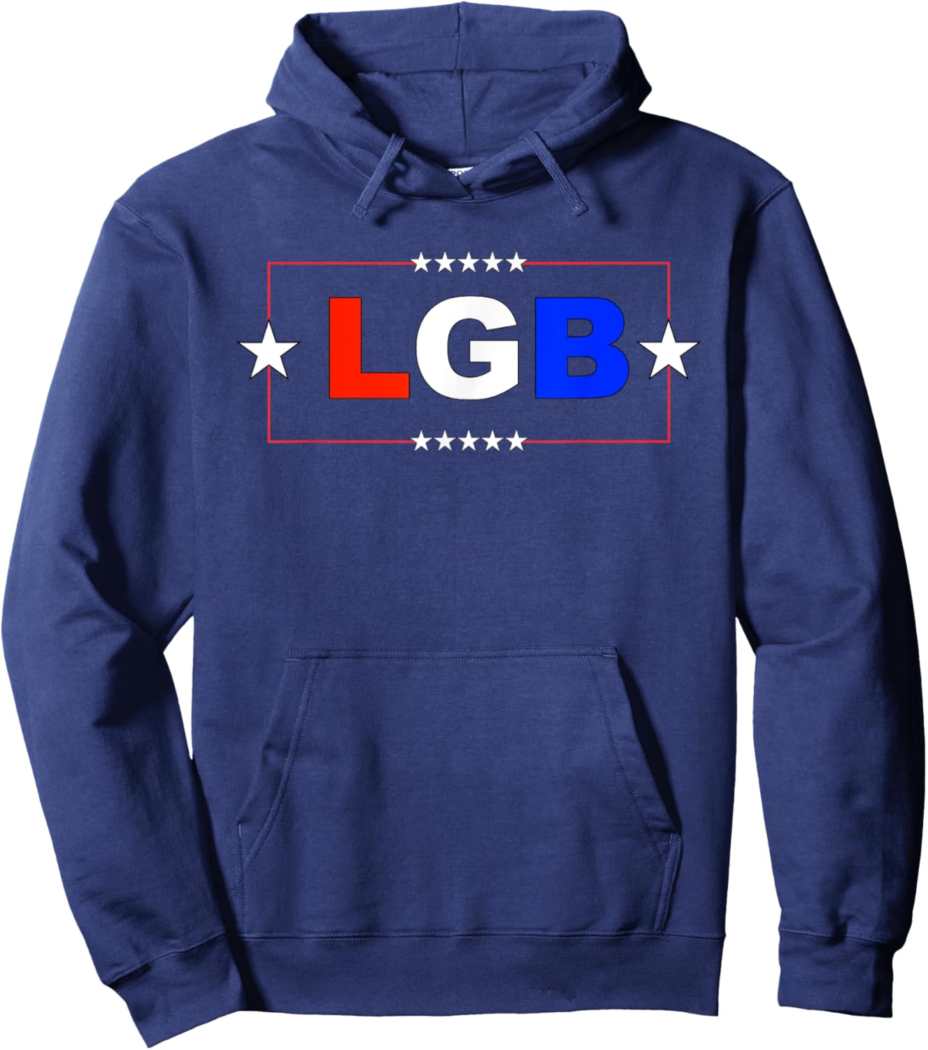 LGB - Let's Go Brandon - American Patriot - Gift-able Hoodie - Hoodie | Navy