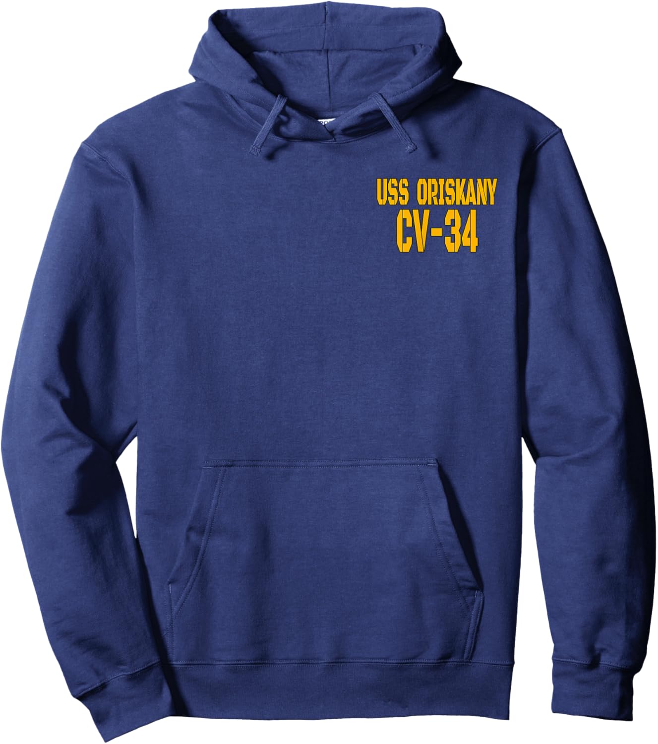 USS Oriskany CV-34 Aircraft Carrier Veterans Day Front&Back Hoodie - Hoodie | Navy