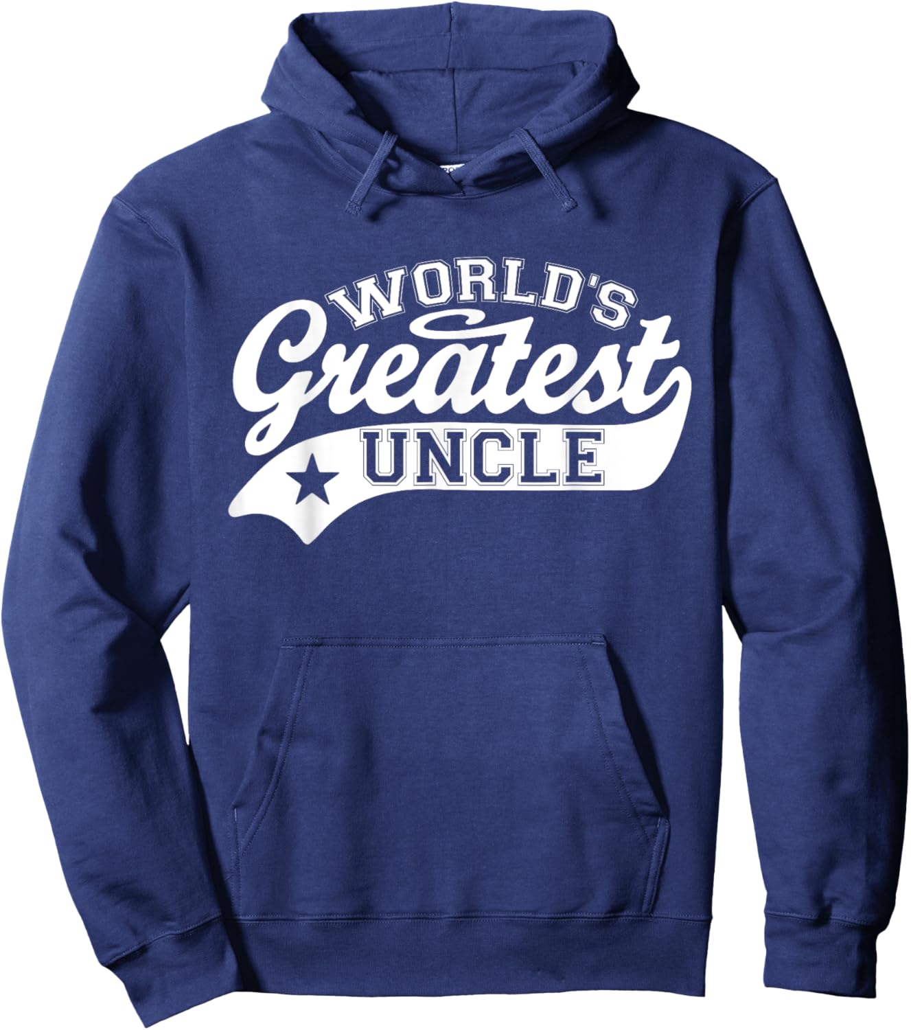World's Greatest Uncle Shirt Funny Father's Day Hoodie - Hoodie | Navy