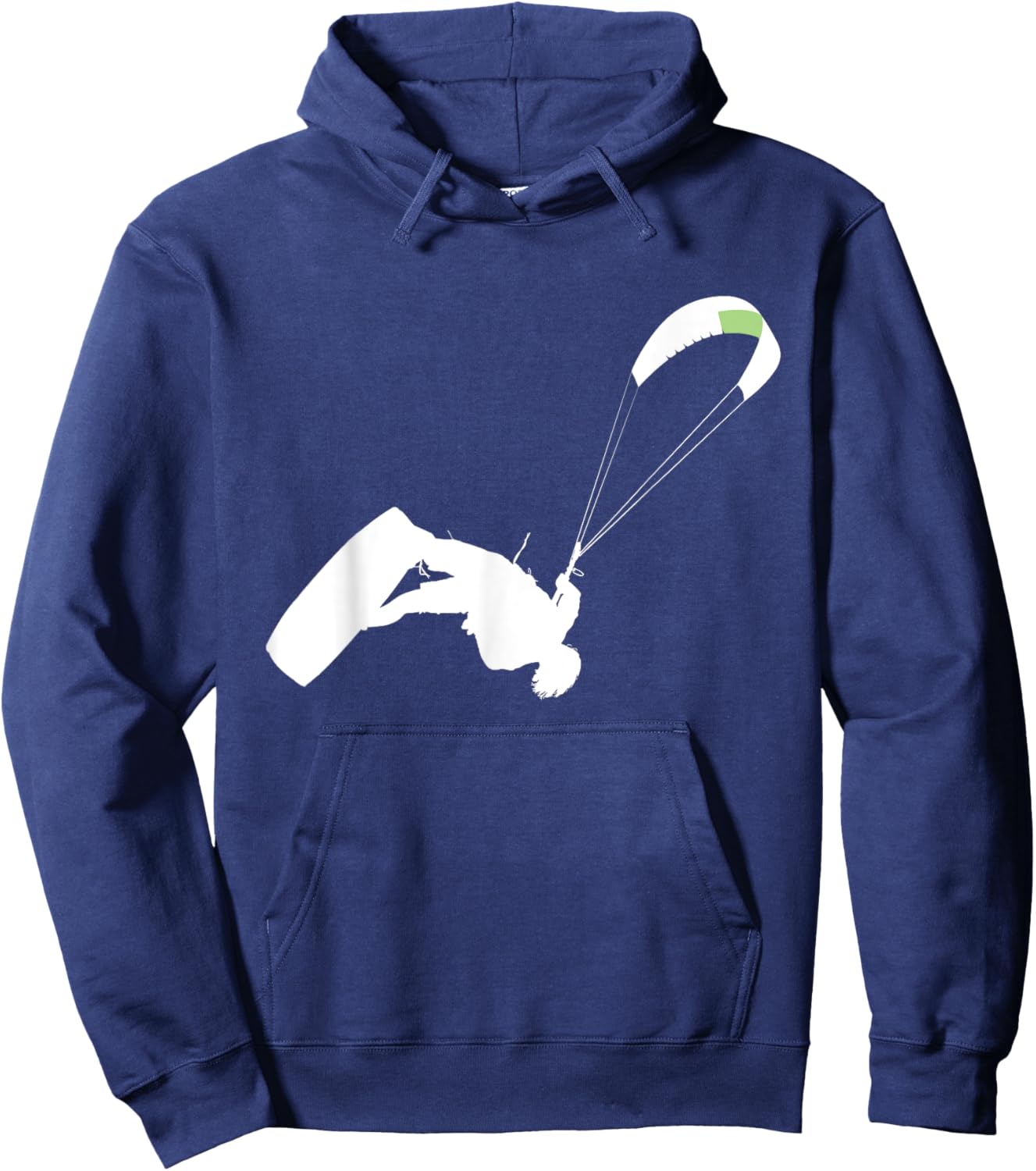 Kiteboarding - Surfing Kiteboarder Surfboarding Kitesurfer Hoodie - Hoodie | Navy