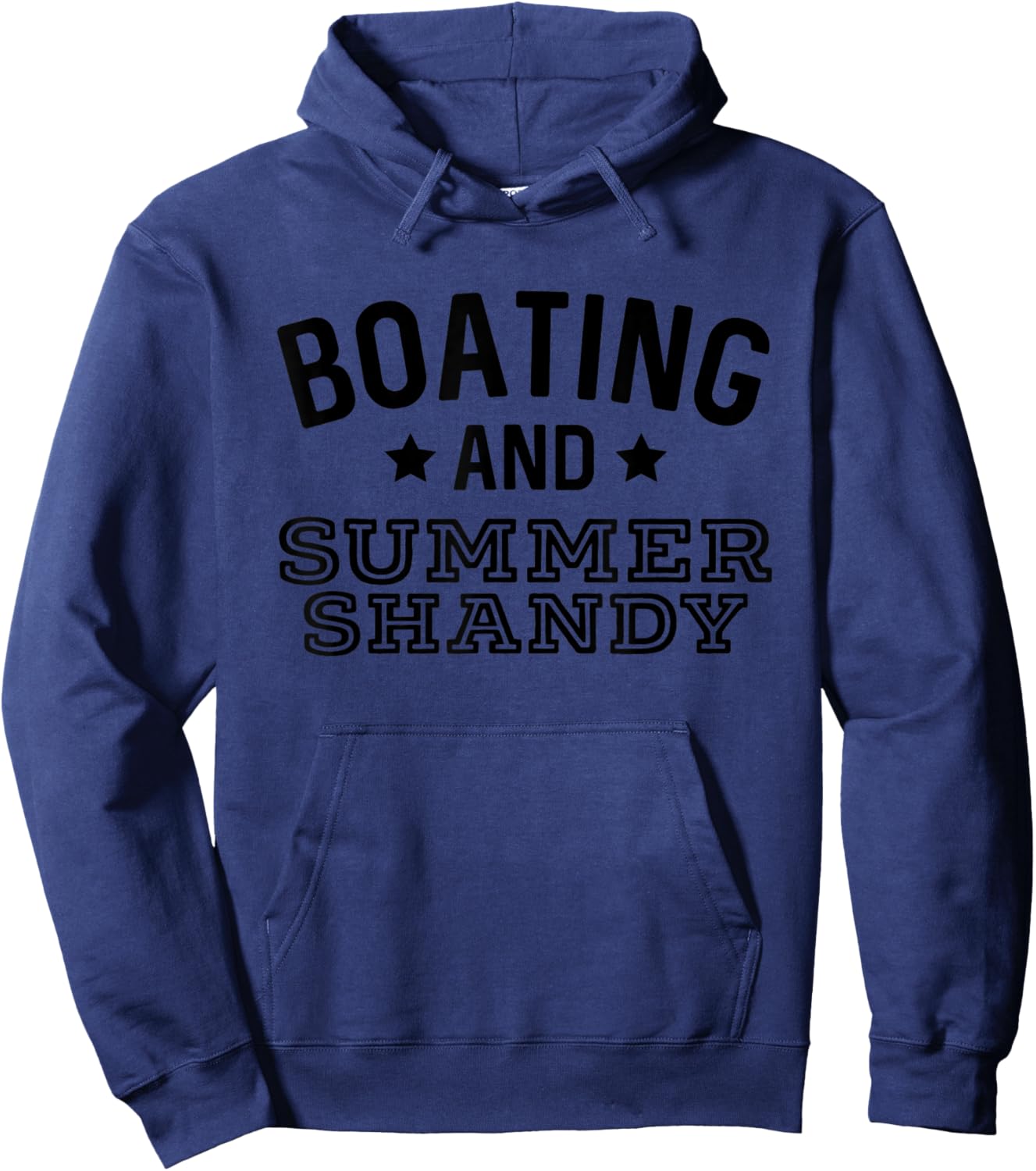 Boating And Summer Shandy Funny Shandy's Beer Party Supplies Hoodie - Hoodie | Navy