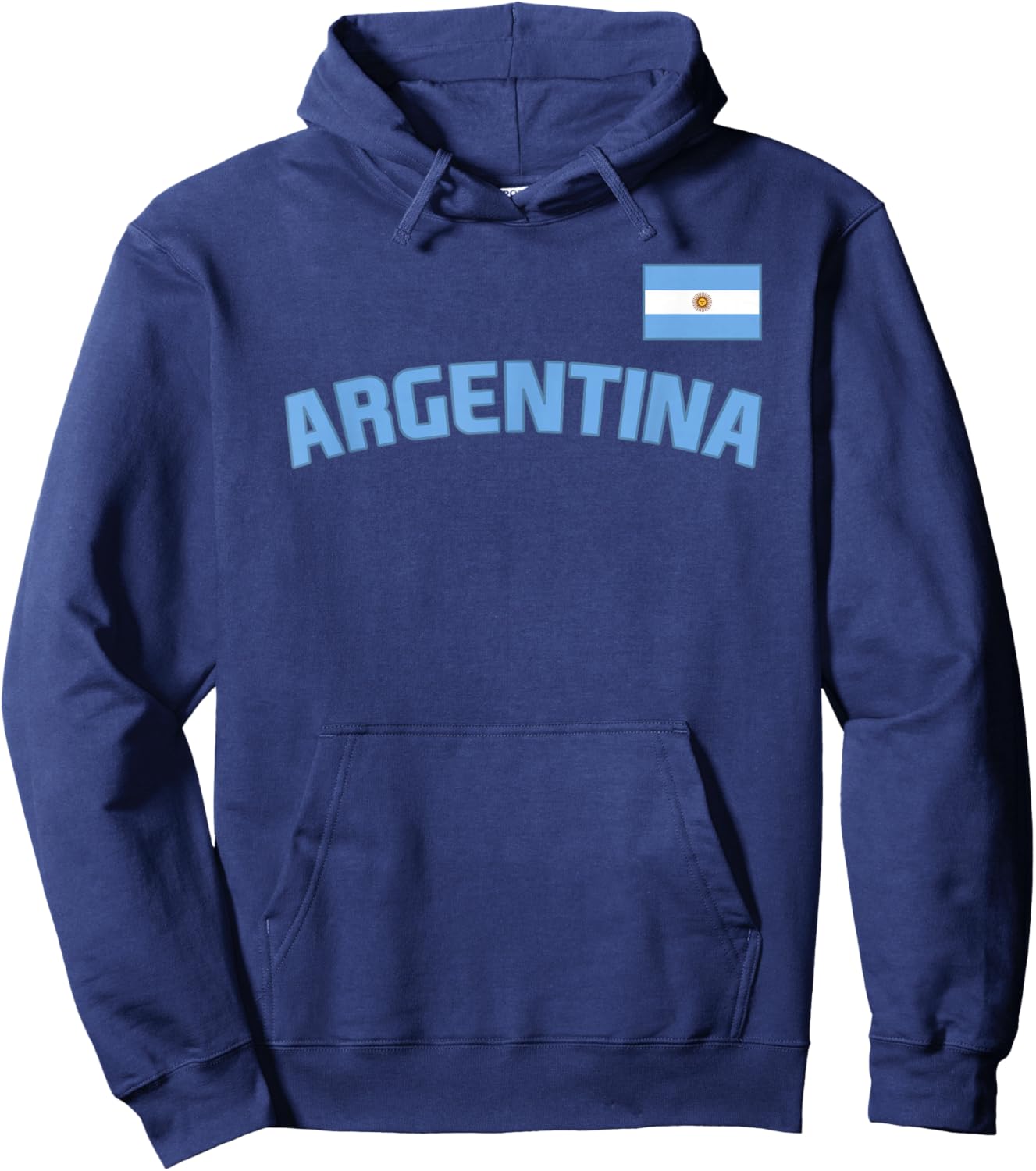 Argentina Flag Argentinian Pride International Country Hoodie - Hoodie | Navy