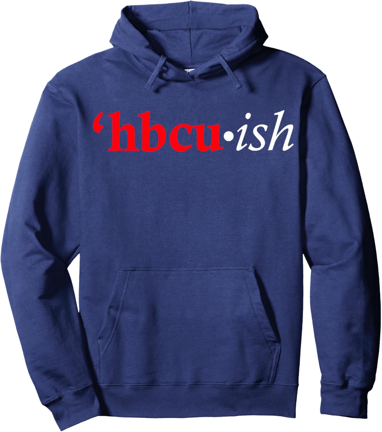 Red HBCU-ish Hoodie - Hoodie | Navy