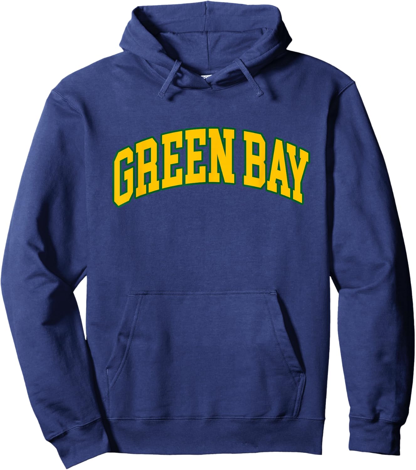 Green Bay - Throwback Design - Classic Hoodie - Hoodie | Navy