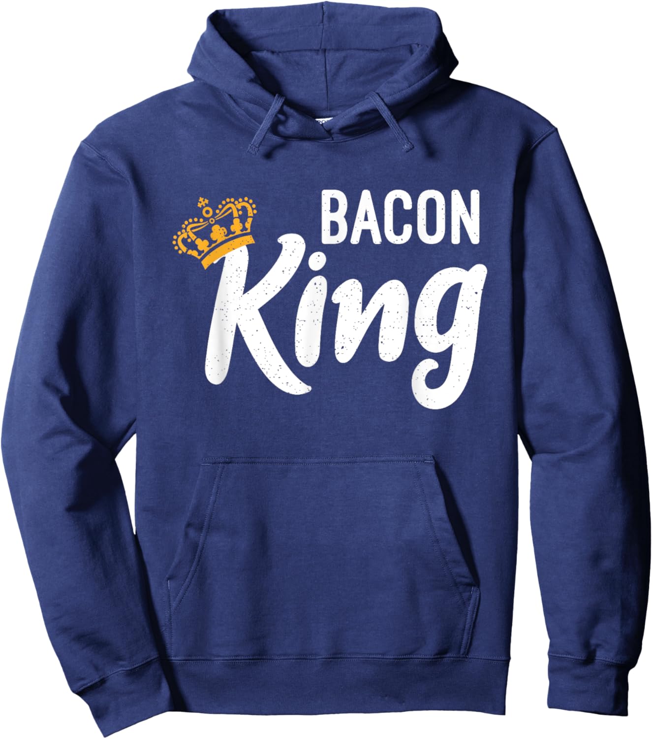Bacon King Bacon lover Hoodie - Hoodie | Navy