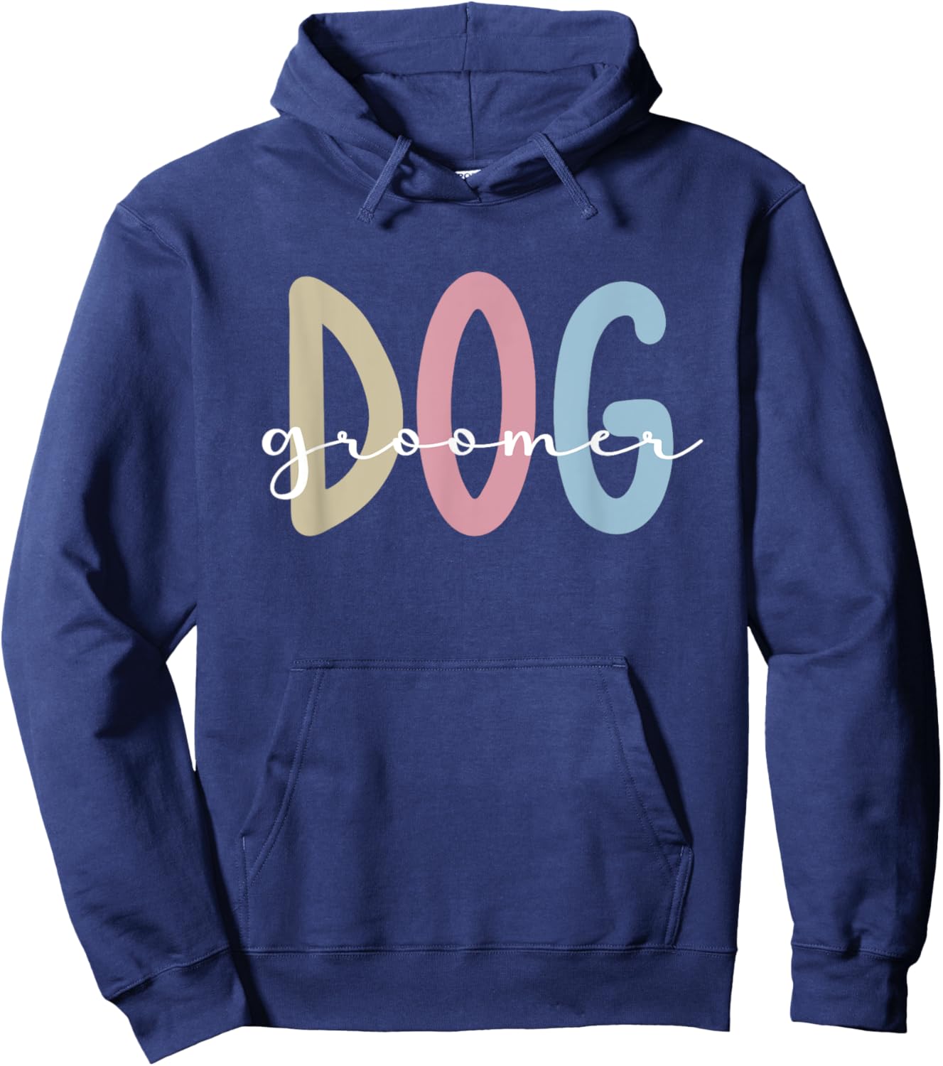 Dog Groomer Pet Groomer Dog Grooming Women Hoodie - Hoodie | Navy