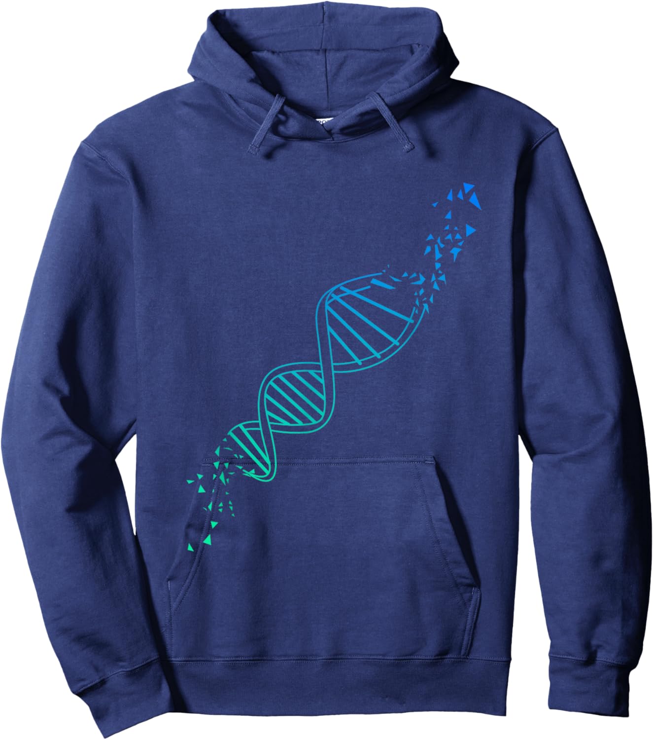 DNA Double Helix Biology Laboratory Hoodie - Hoodie | Navy
