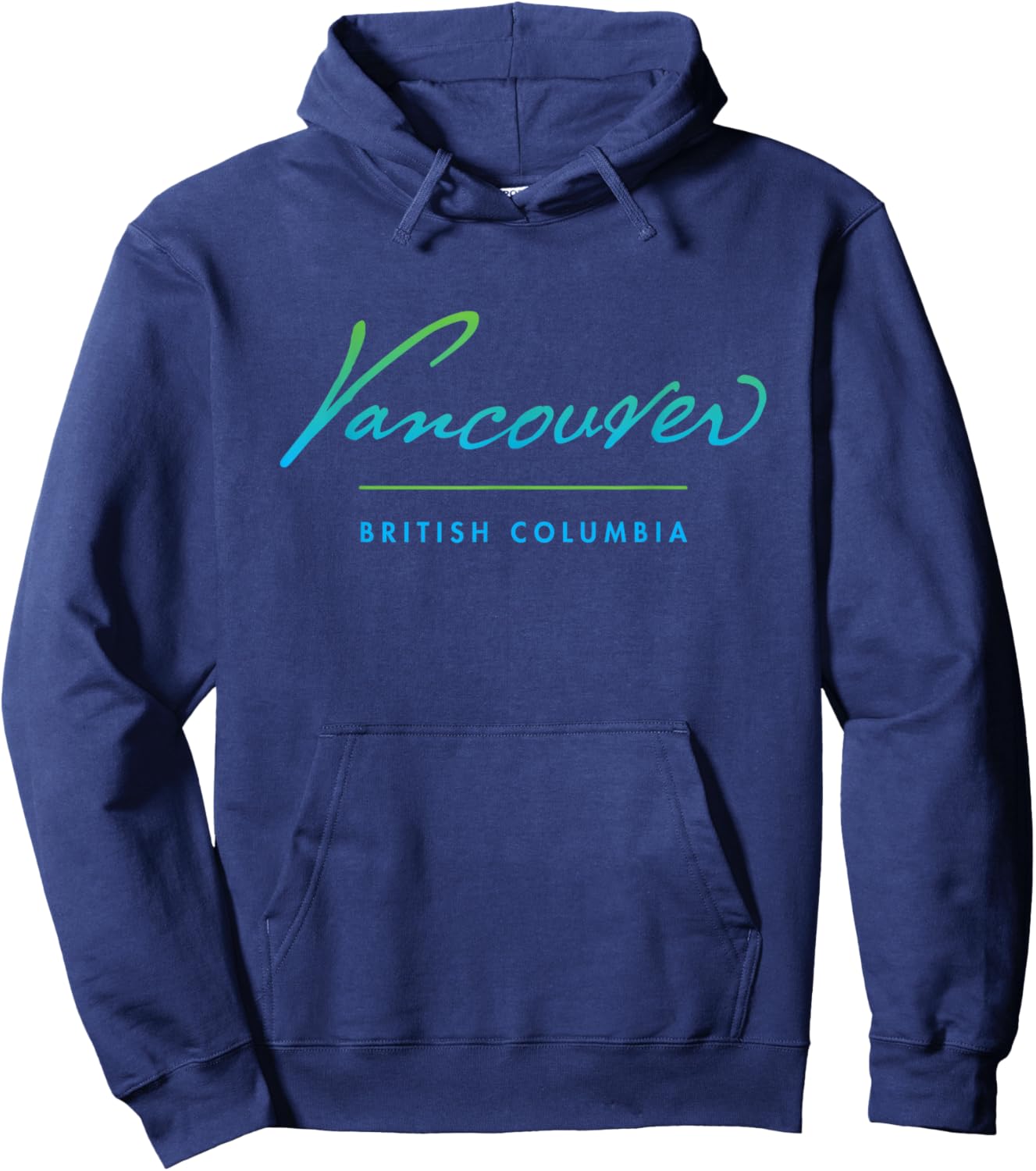 Vancouver British Columbia Hoodie - Hoodie | Navy