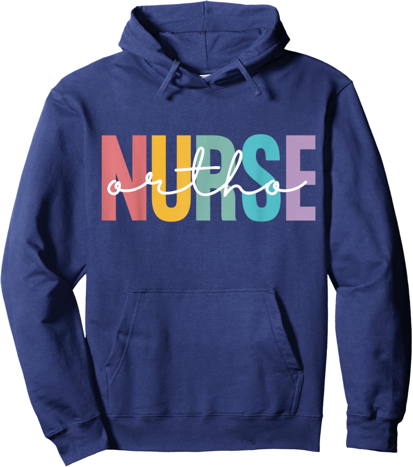 Ortho Nurse Nursing Cute Men Women RN Ortho Orthopedic Nurse Hoodie - Hoodie | Navy