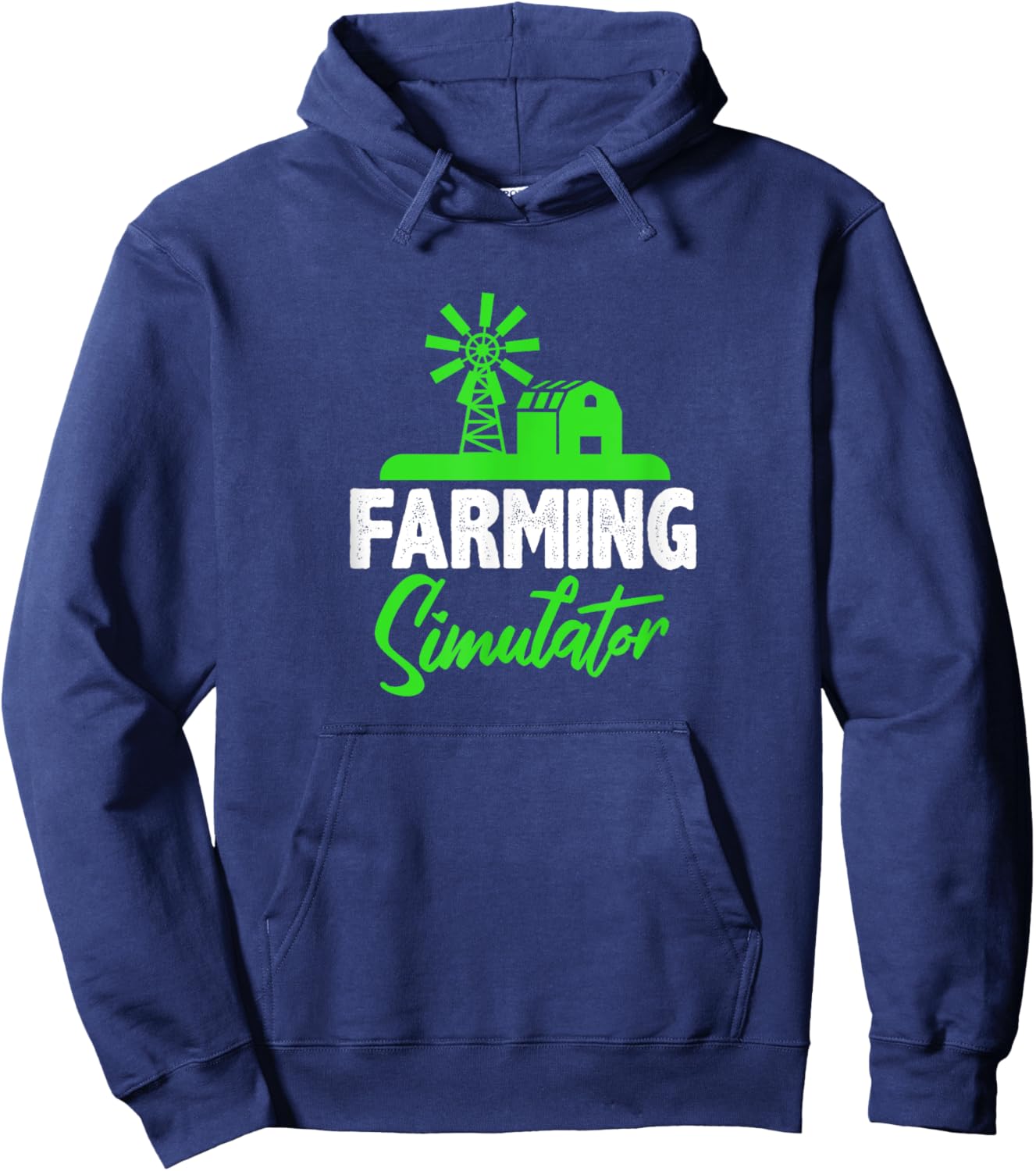 Farming Simulator Farmer Agriculture Hoodie - Hoodie | Navy