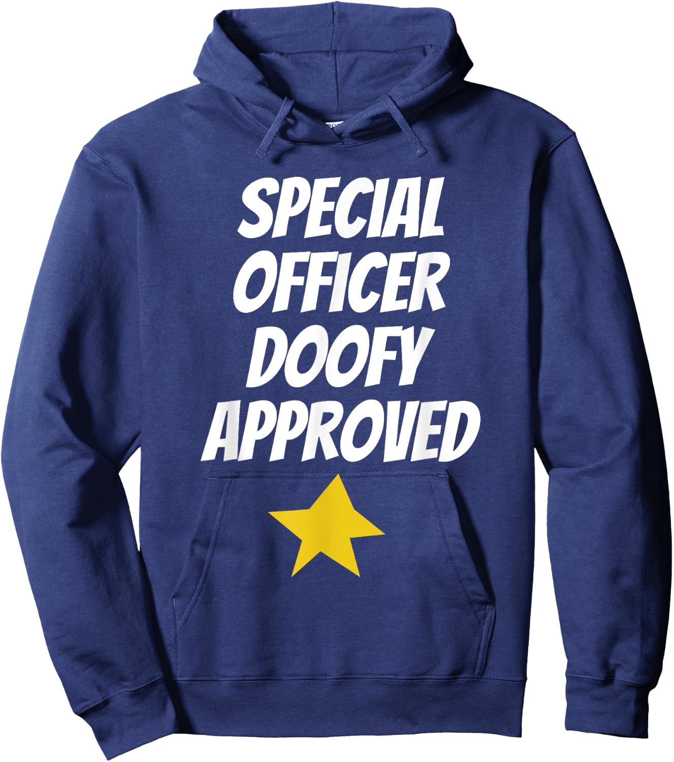 Special Officer Doofy Approved Lazy Halloween Costume Hoodie - Hoodie | Navy