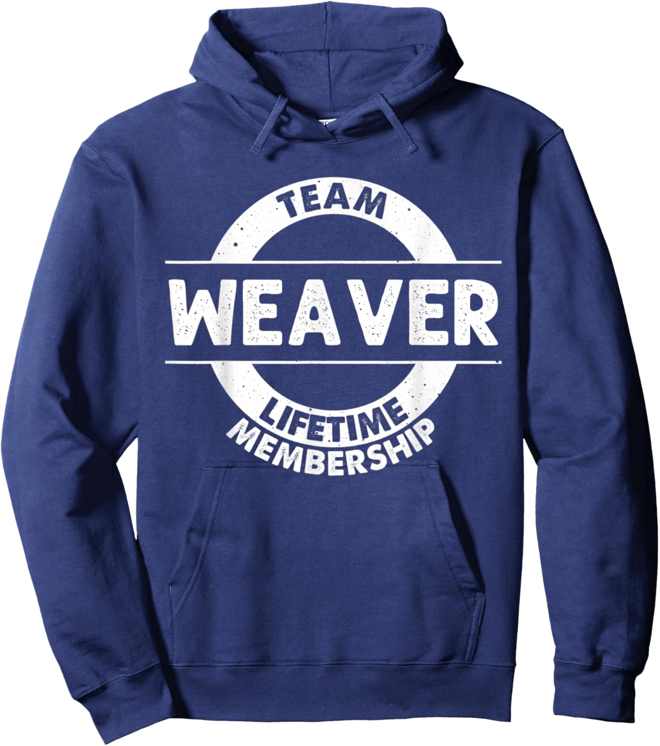 WEAVER Gift Funny Surname Family Tree Birthday Reunion Idea Hoodie - Hoodie | Navy