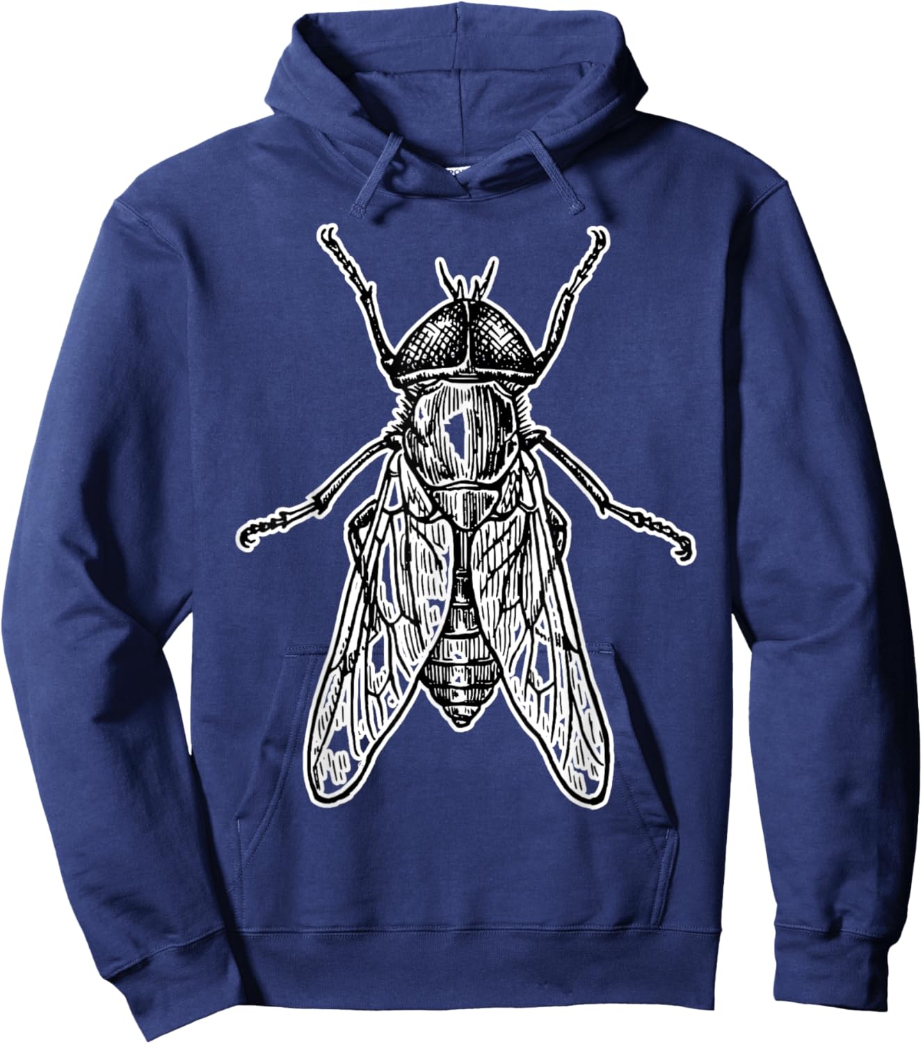 Horsefly Fly Entomoogist Hoodie - Hoodie | Navy