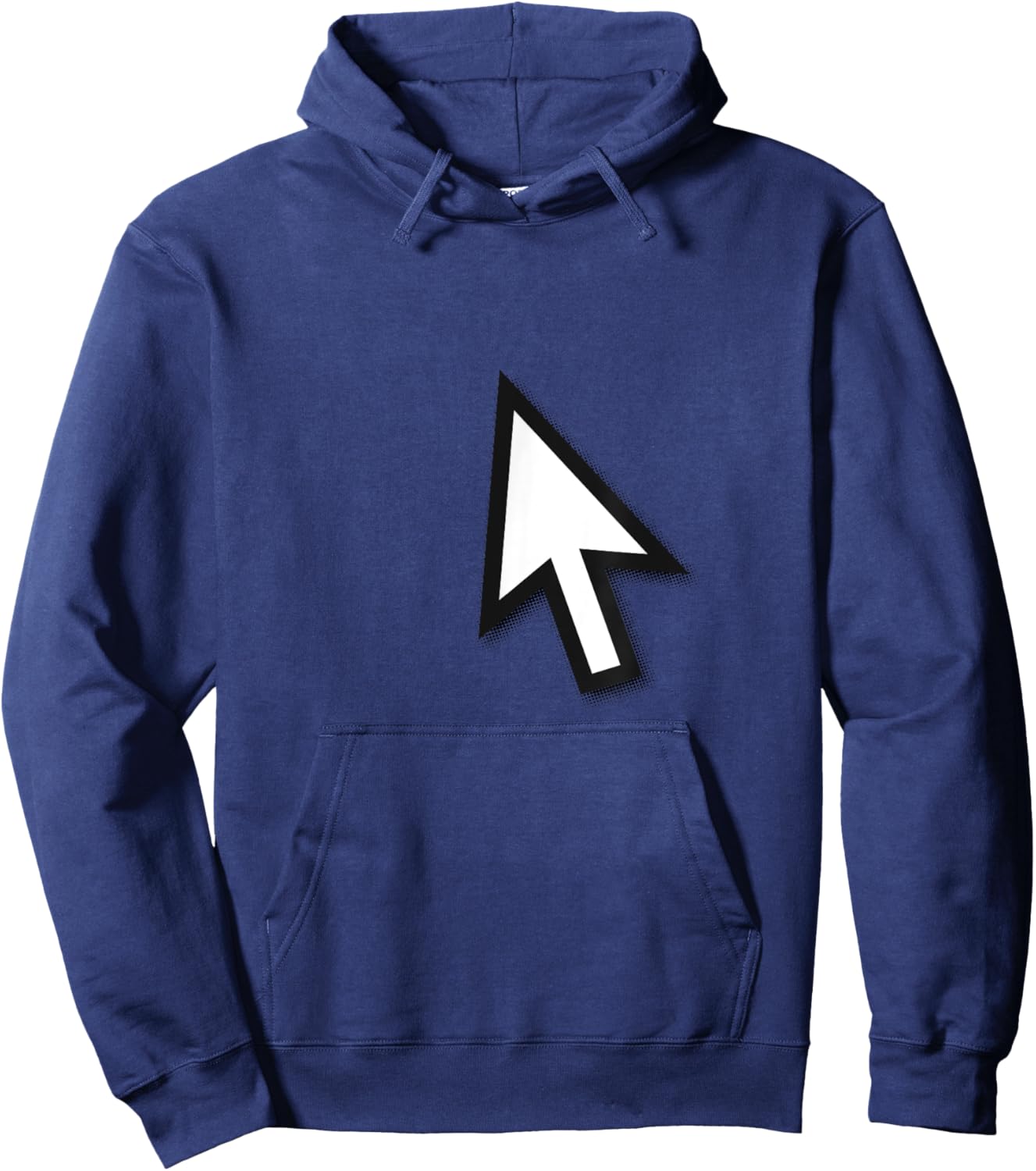 Funny Computer Screen Mouse Cursor Pointers Hoodie - Hoodie | Navy