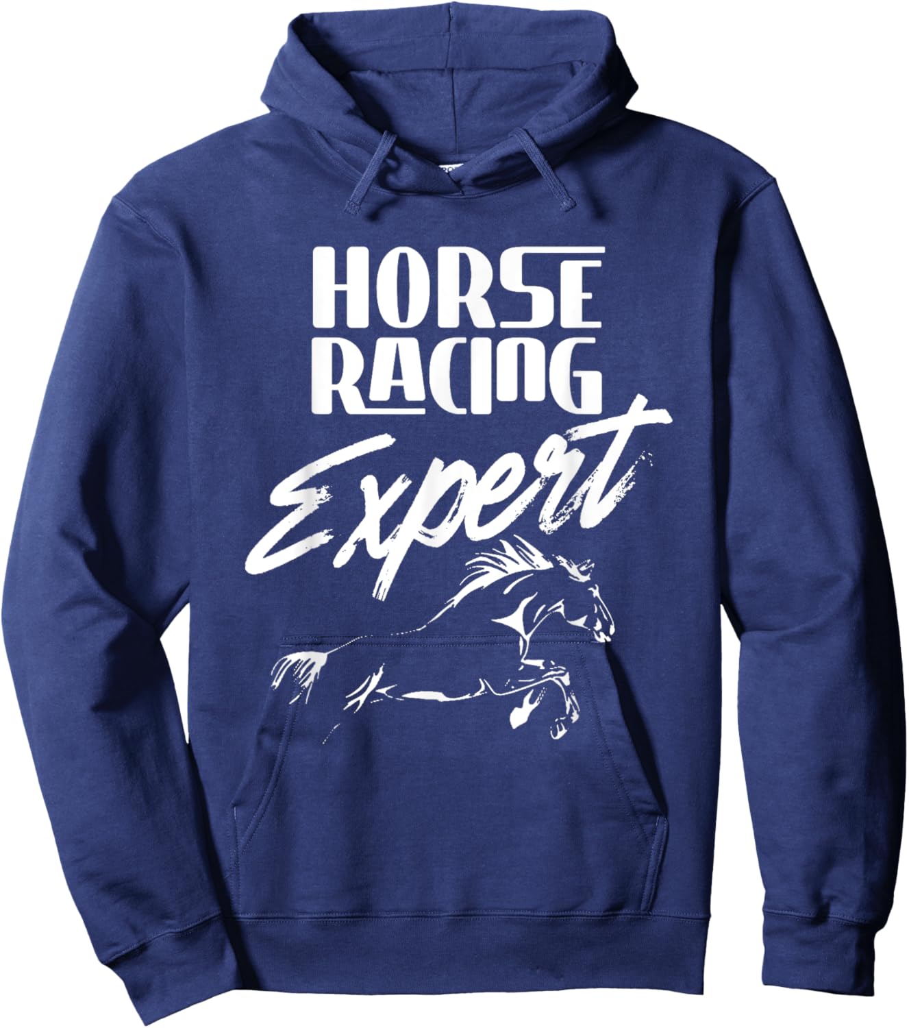 Horse Racing Expert Racer Race Horses Hoodie - Hoodie | Navy