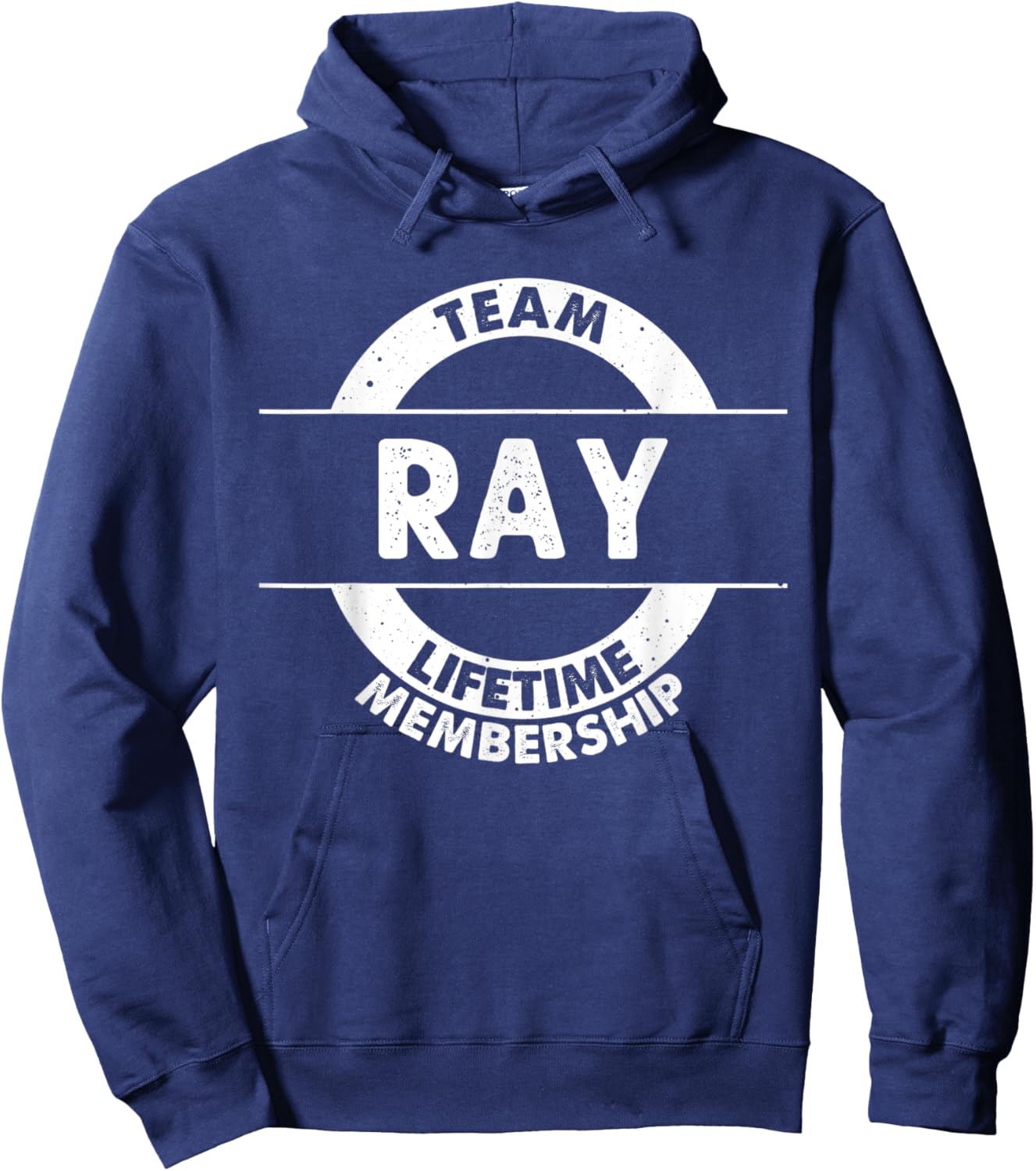 RAY Gift Funny Surname Family Tree Birthday Reunion Idea Hoodie - Hoodie | Navy