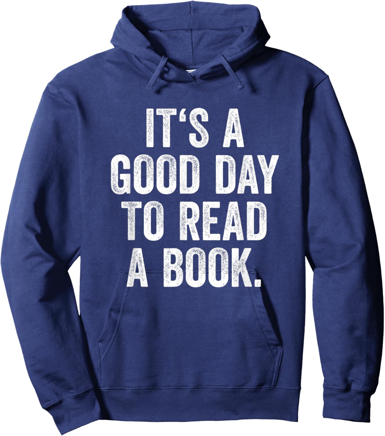 It's A Good Day To Read A Book Hoodie - Hoodie | Navy