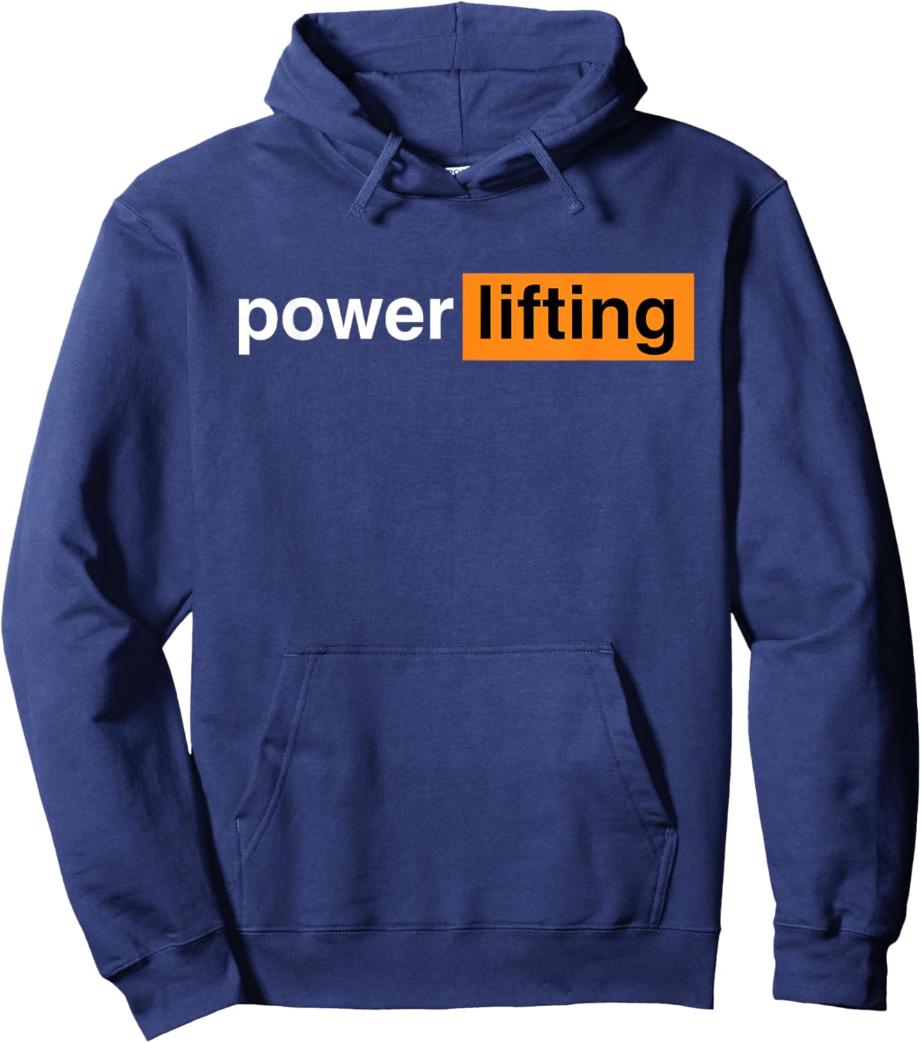 Funny Gym Powerlifting Sports Gift Hoodie - Hoodie | Navy