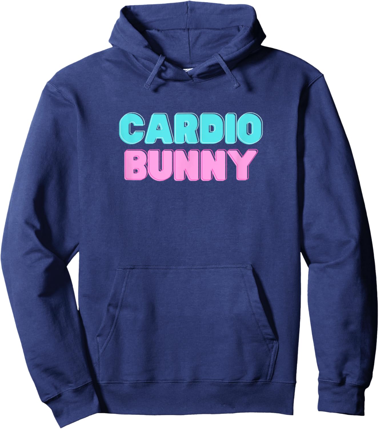 Cardio Bunny Hoodie - Hoodie | Navy