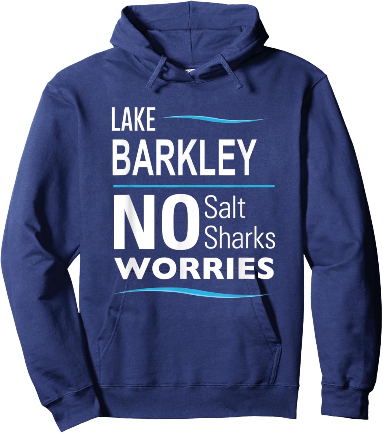 Lake Barkley Funny Hoodie - Hoodie | Navy
