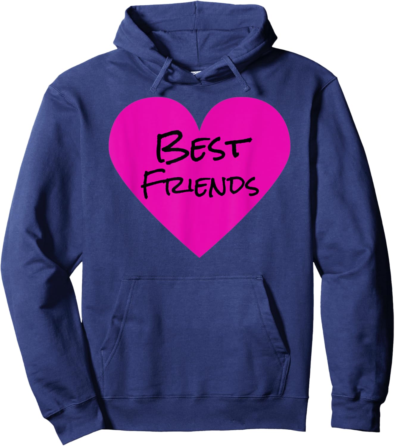 Best Friends Hoodie - Hoodie | Navy