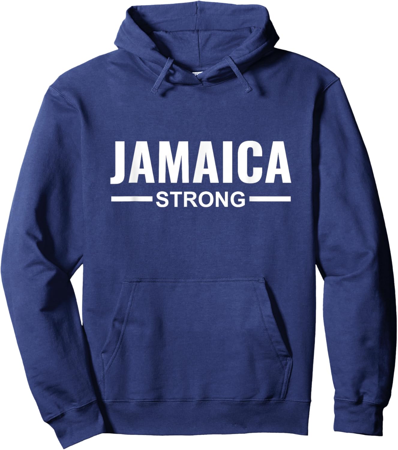 Jamaica Strong Community Strength Prayer Support Hoodie - Hoodie | Navy