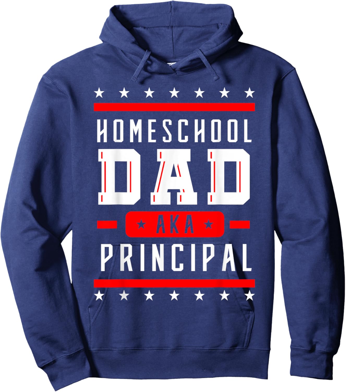 Teacher Principal Dad Homeschool Instructor Father's Day Men Women Girls Kids Hoodie - Hoodie | Navy