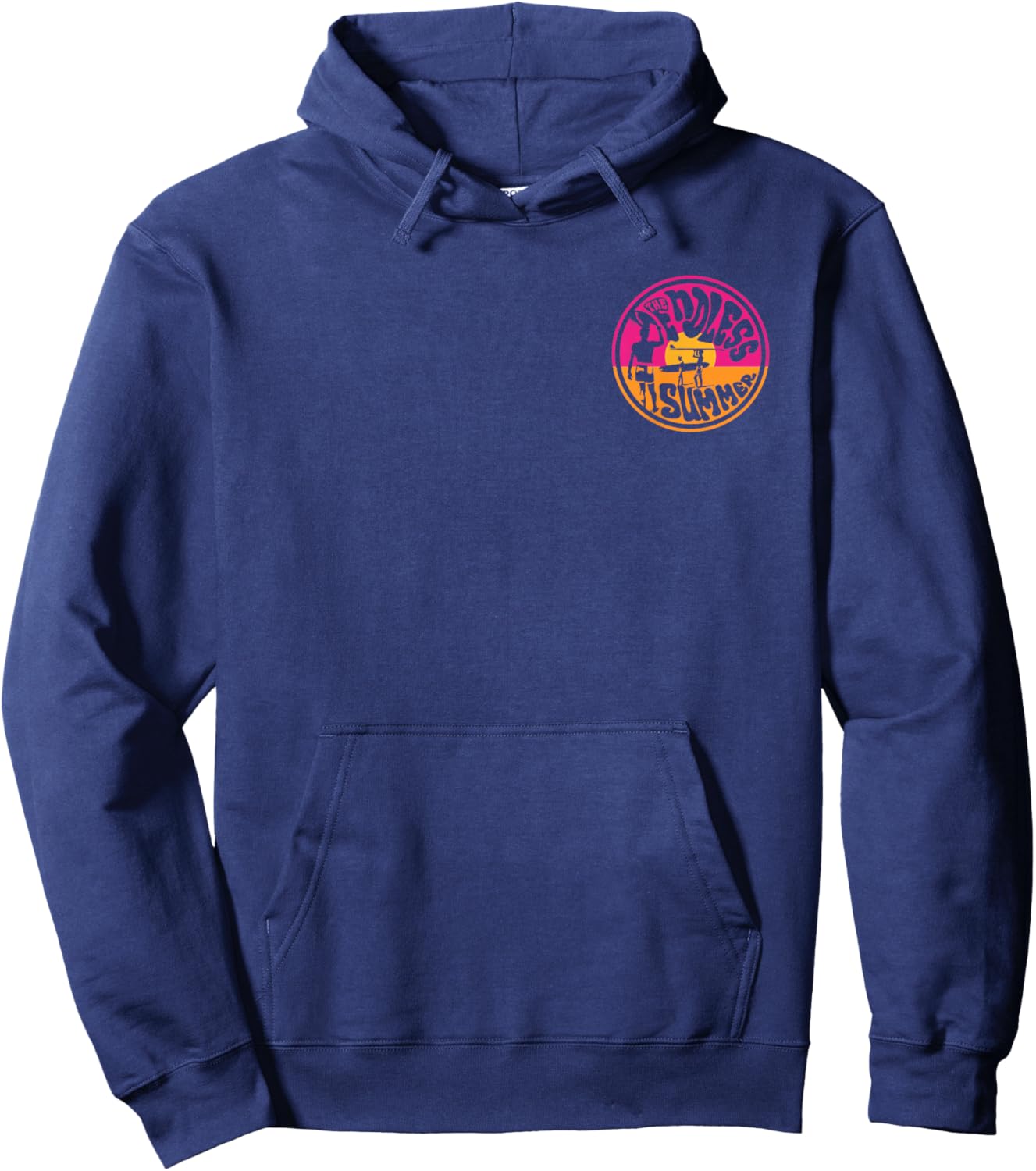 The Endless Summer Classic Surf Movie Logo Hoodie - Hoodie | Navy