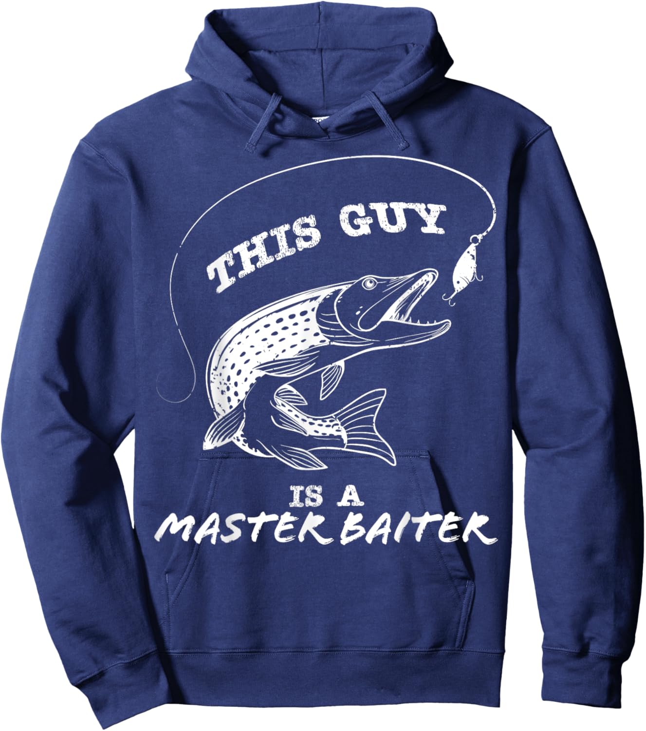 This Guy Is A Master Baiter Hoodie - Hoodie | Navy