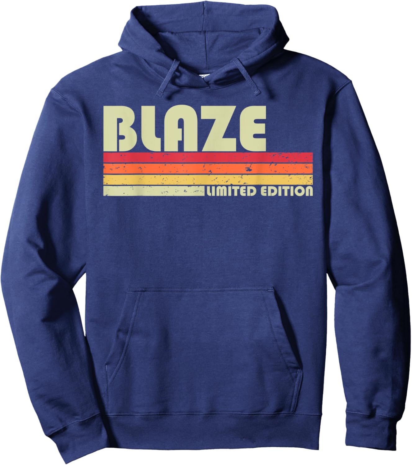 BLAZE Gift Name Personalized Funny Retro Vintage Birthday Hoodie - Hoodie | Navy