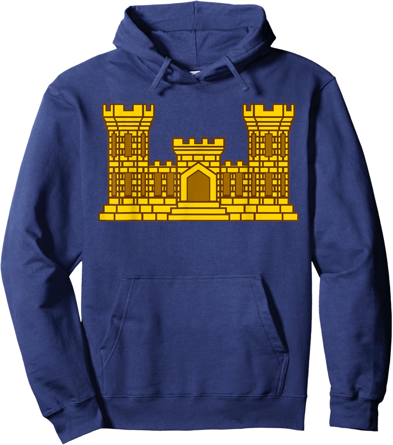 US Army Engineer Branch (EN) - Corps of Engineers - 12B Hoodie - Hoodie | Navy