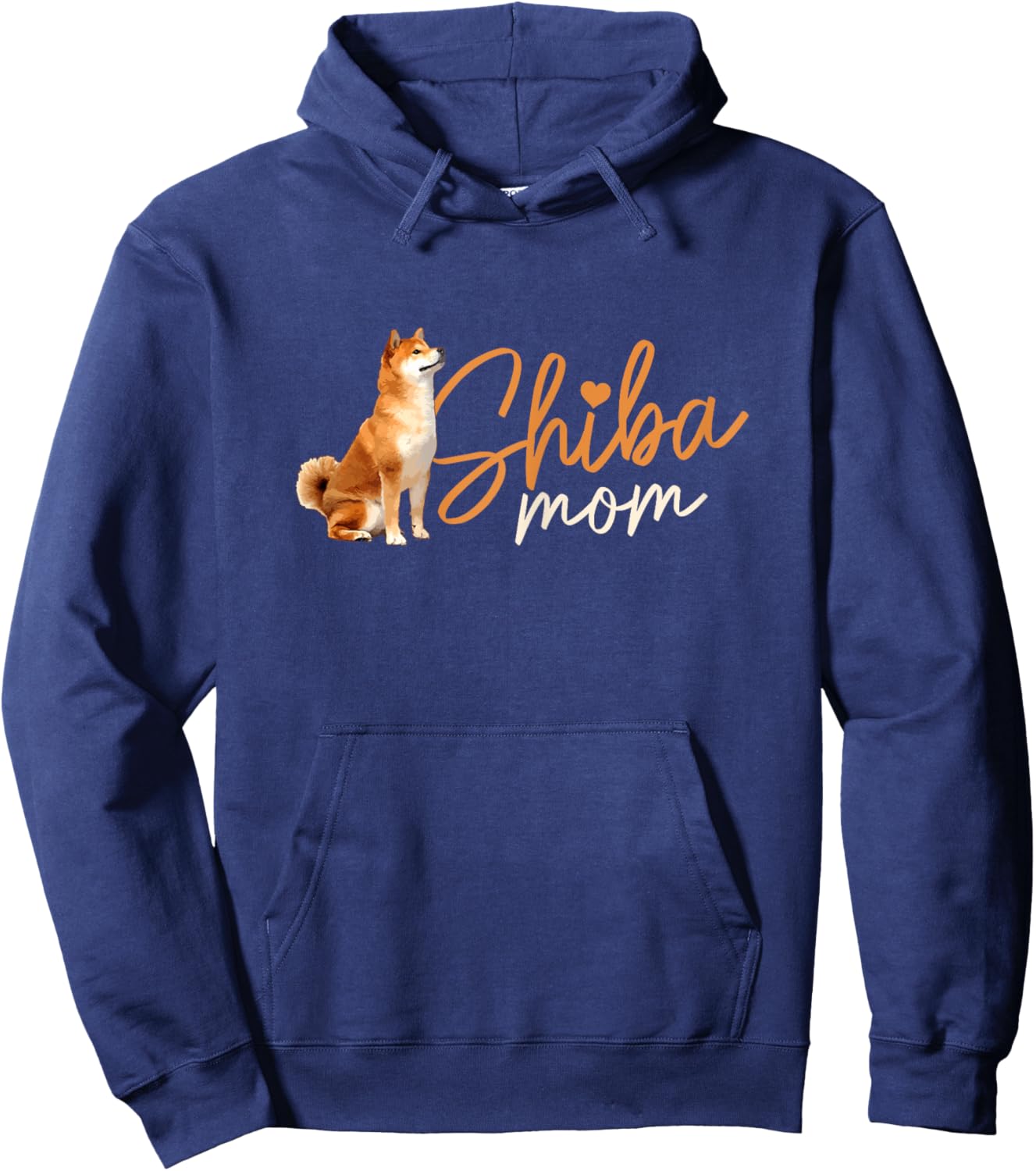 Shiba Mom Funny Cute Dog Shiba Inu Mom Women Hoodie - Hoodie | Navy