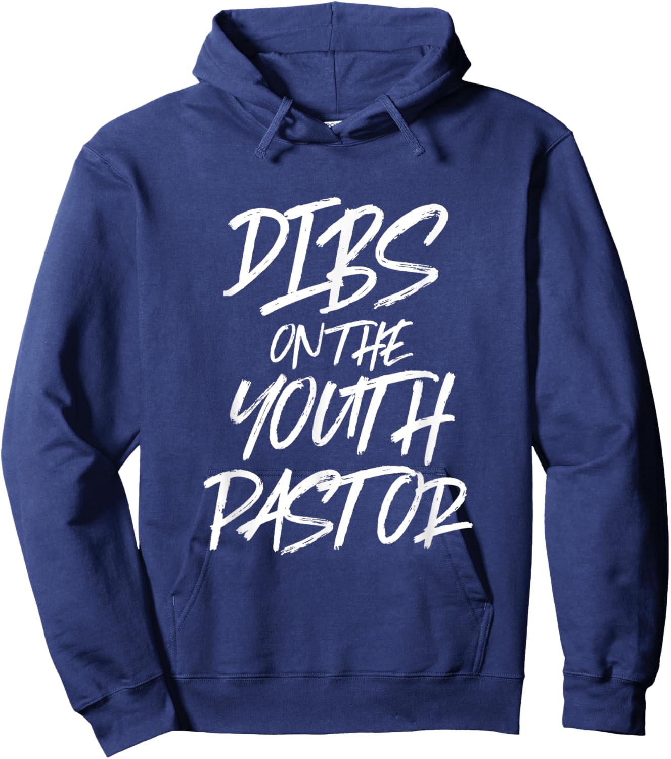 Dibs On The Youth Pastor Funny Best Gift Church Preacher Hoodie - Hoodie | Navy