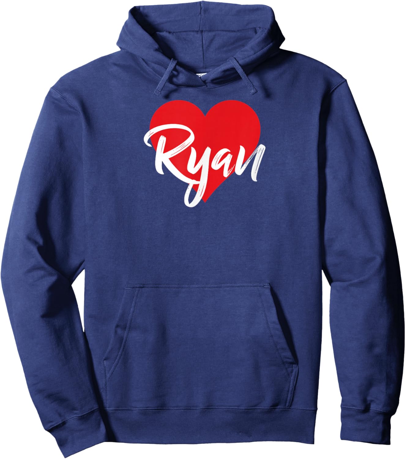I Love Ryan First Name I Heart Named Hoodie - Hoodie | Navy