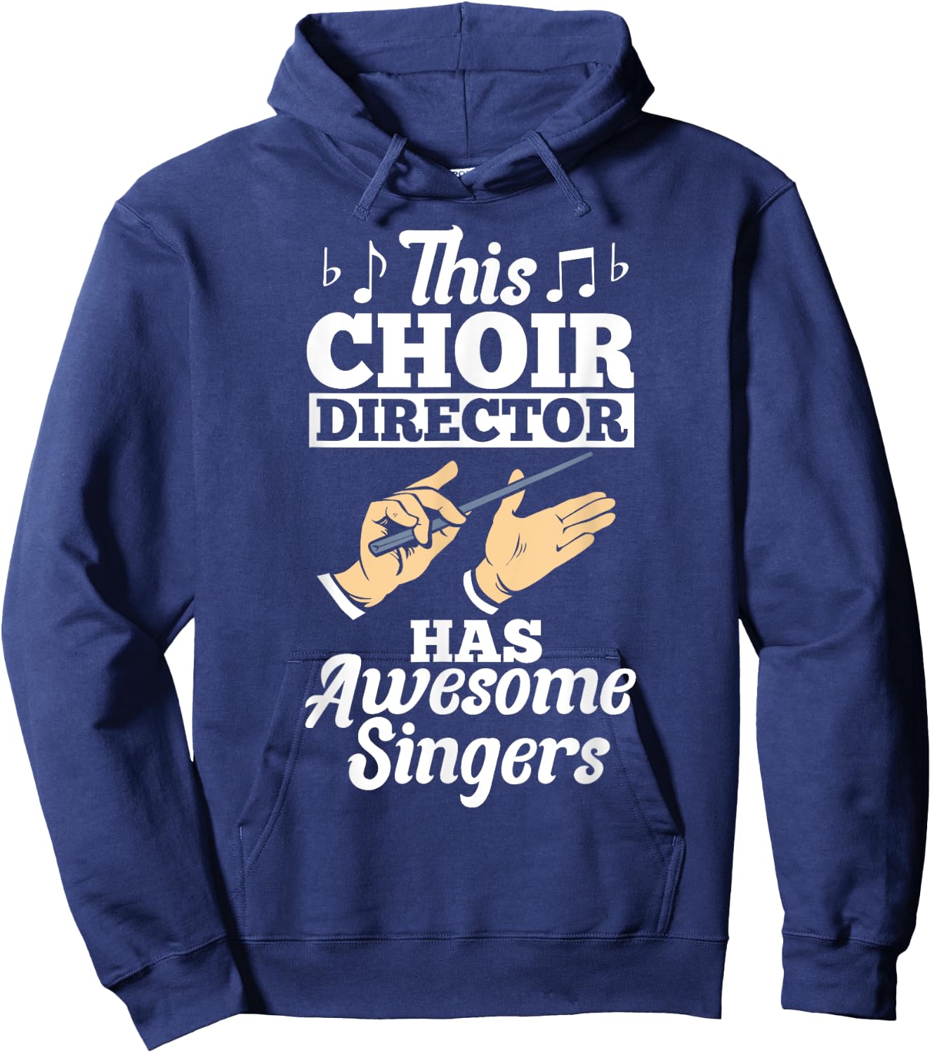 Choir Outfit Chorus Music Choir Teacher Choir Director Choir Hoodie - Hoodie | Navy