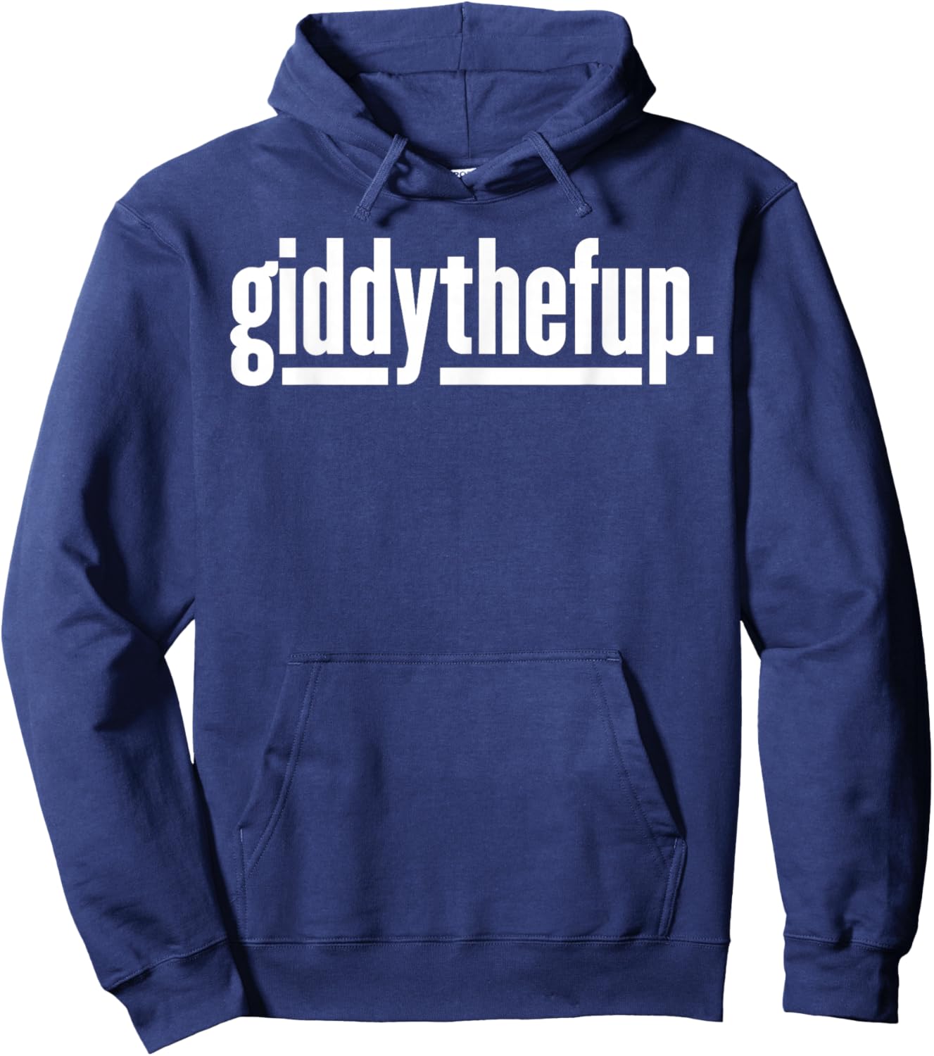 Funny Horse Racing Vintage Giddythefup KY Derby Horse Small Hoodie - Hoodie | Navy