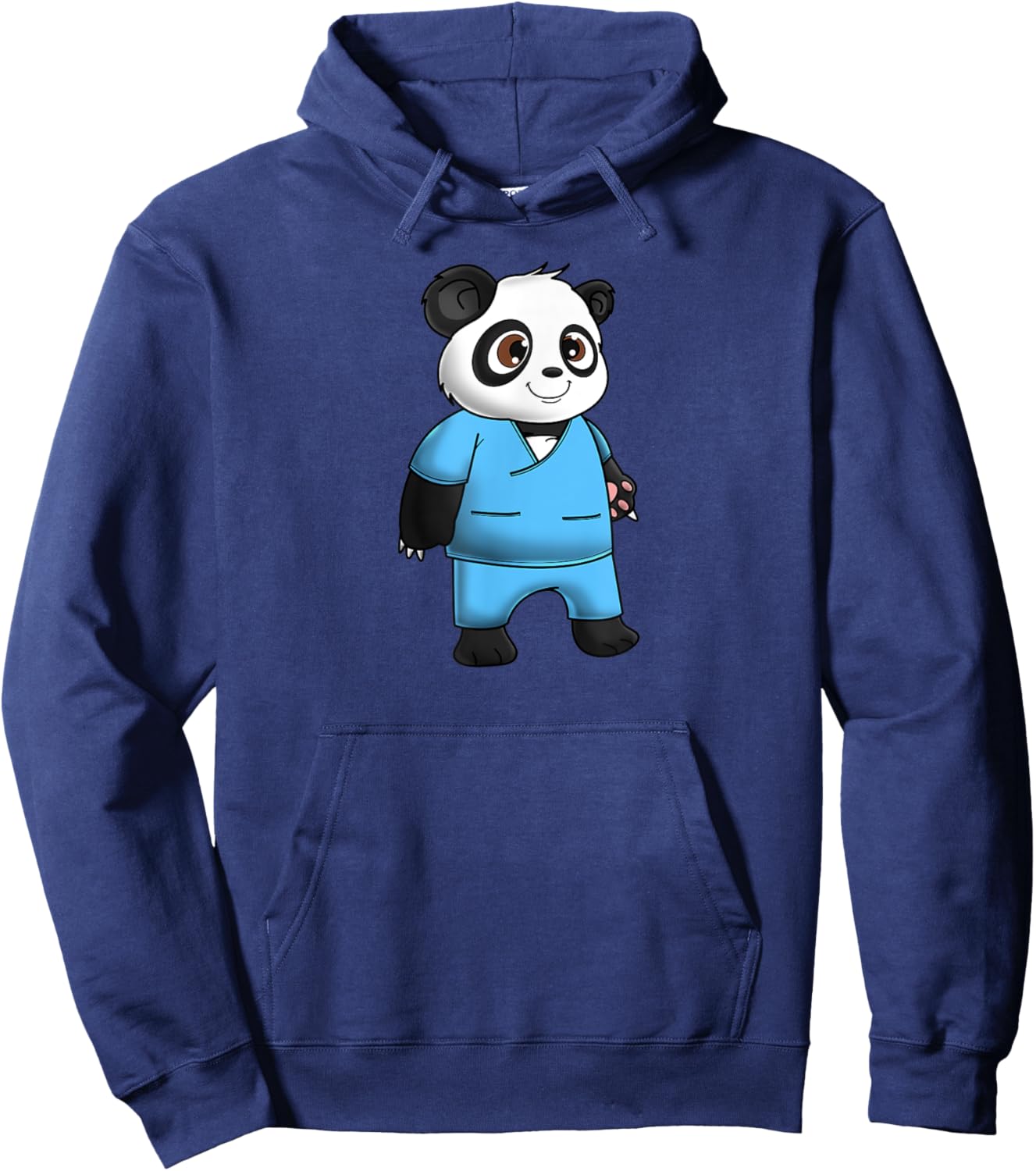 Panda Bear Scrub Suit Boy Gift Love Awesome Funny Hoodie - Hoodie | Navy