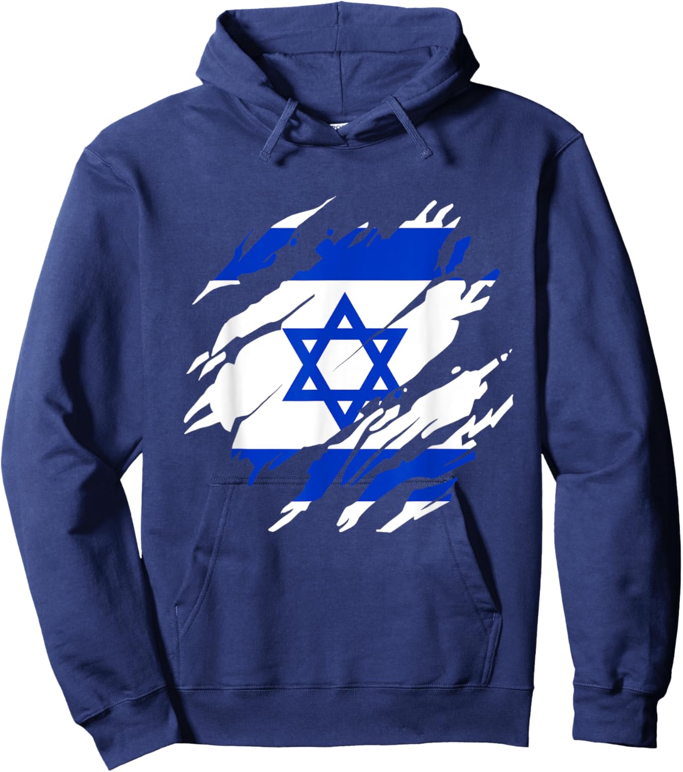 Israeli Flag Israel Hoodie - Hoodie | Navy