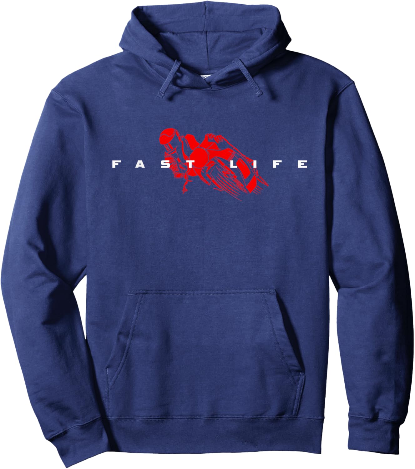 Motorcycle Hoodie - Hoodie | Navy