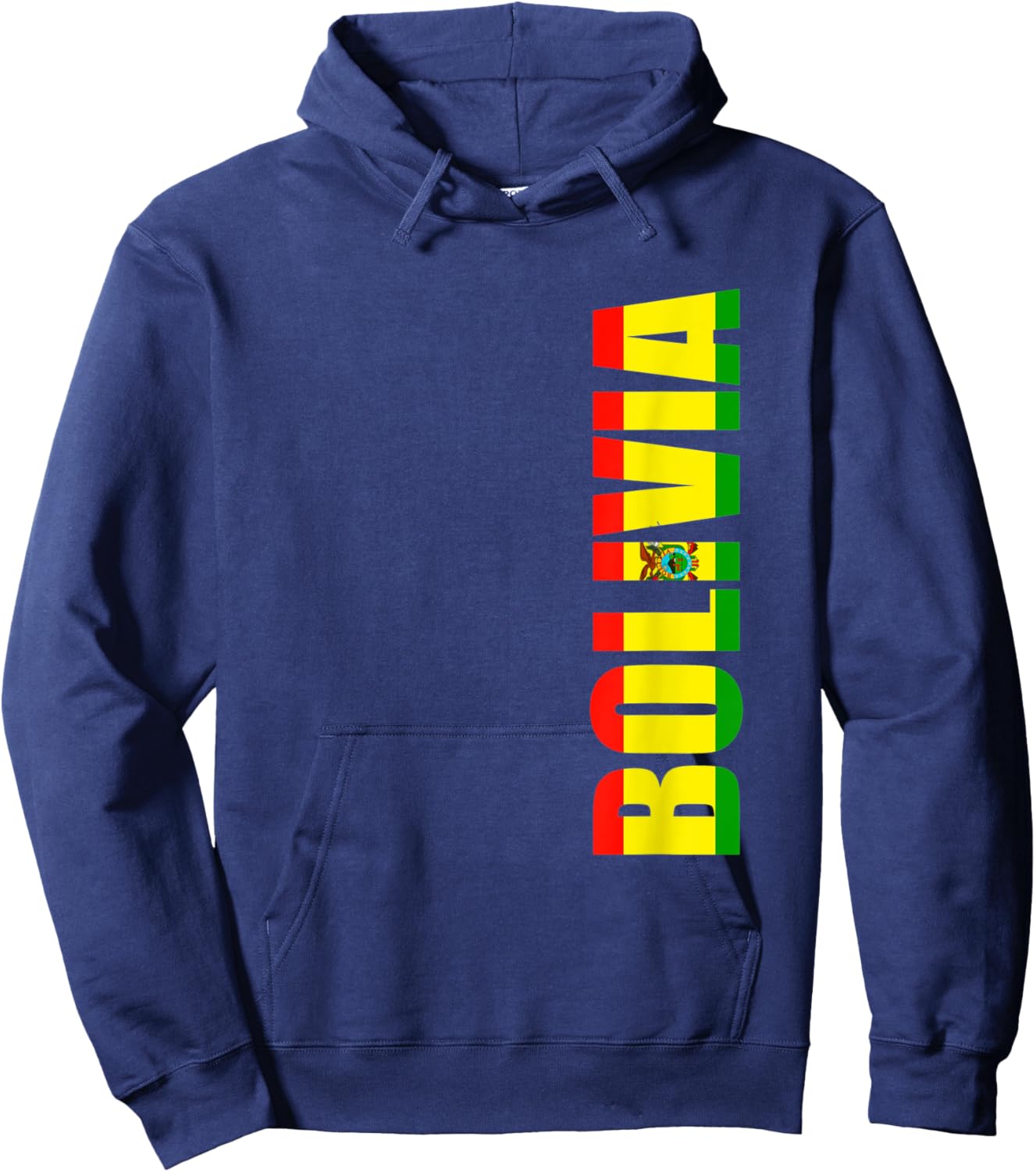 Bolivia Bolivian Flag Hoodie - Hoodie | Navy