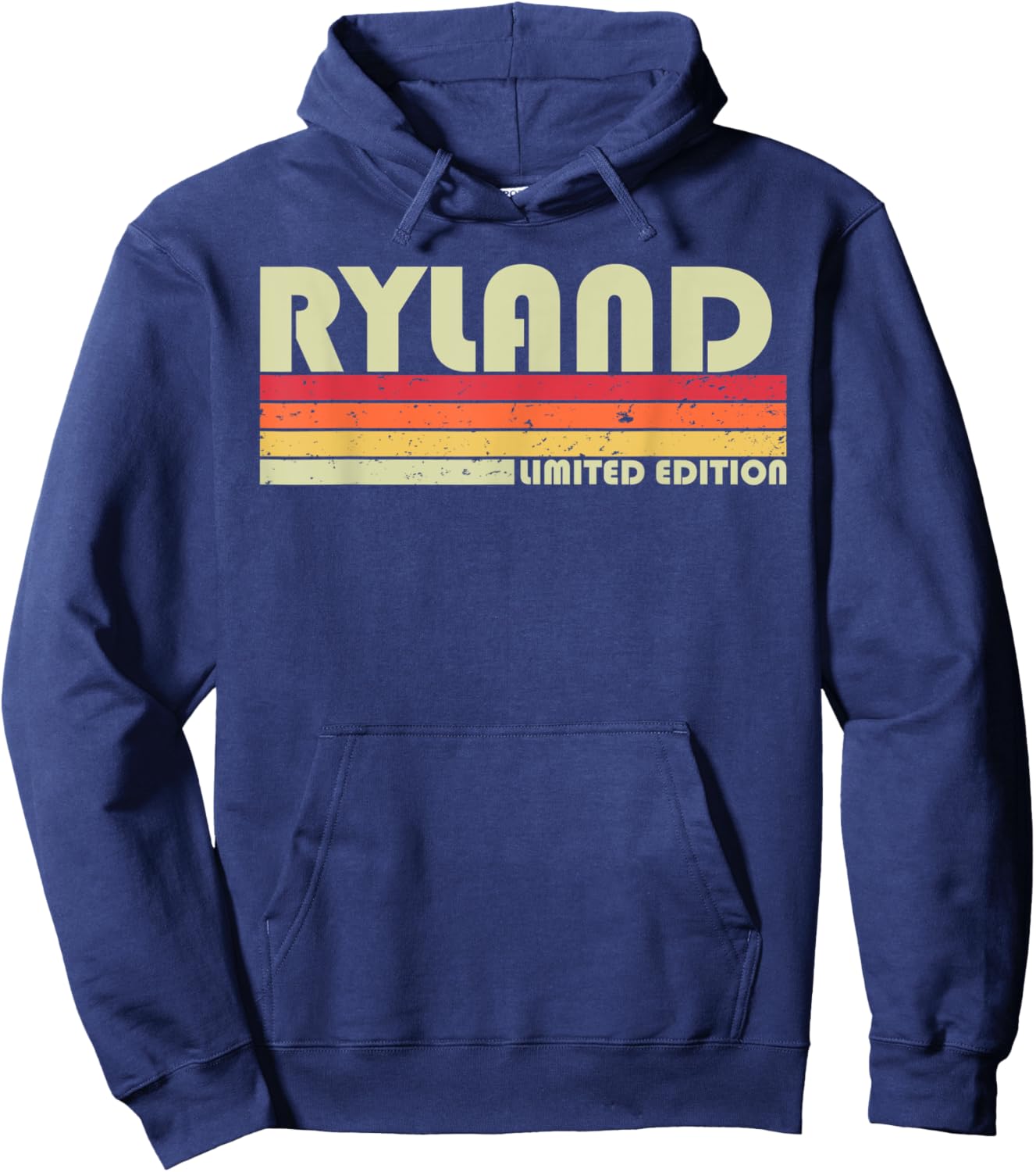 RYLAND Gift Name Personalized Funny Retro Vintage Birthday Hoodie - Hoodie | Navy