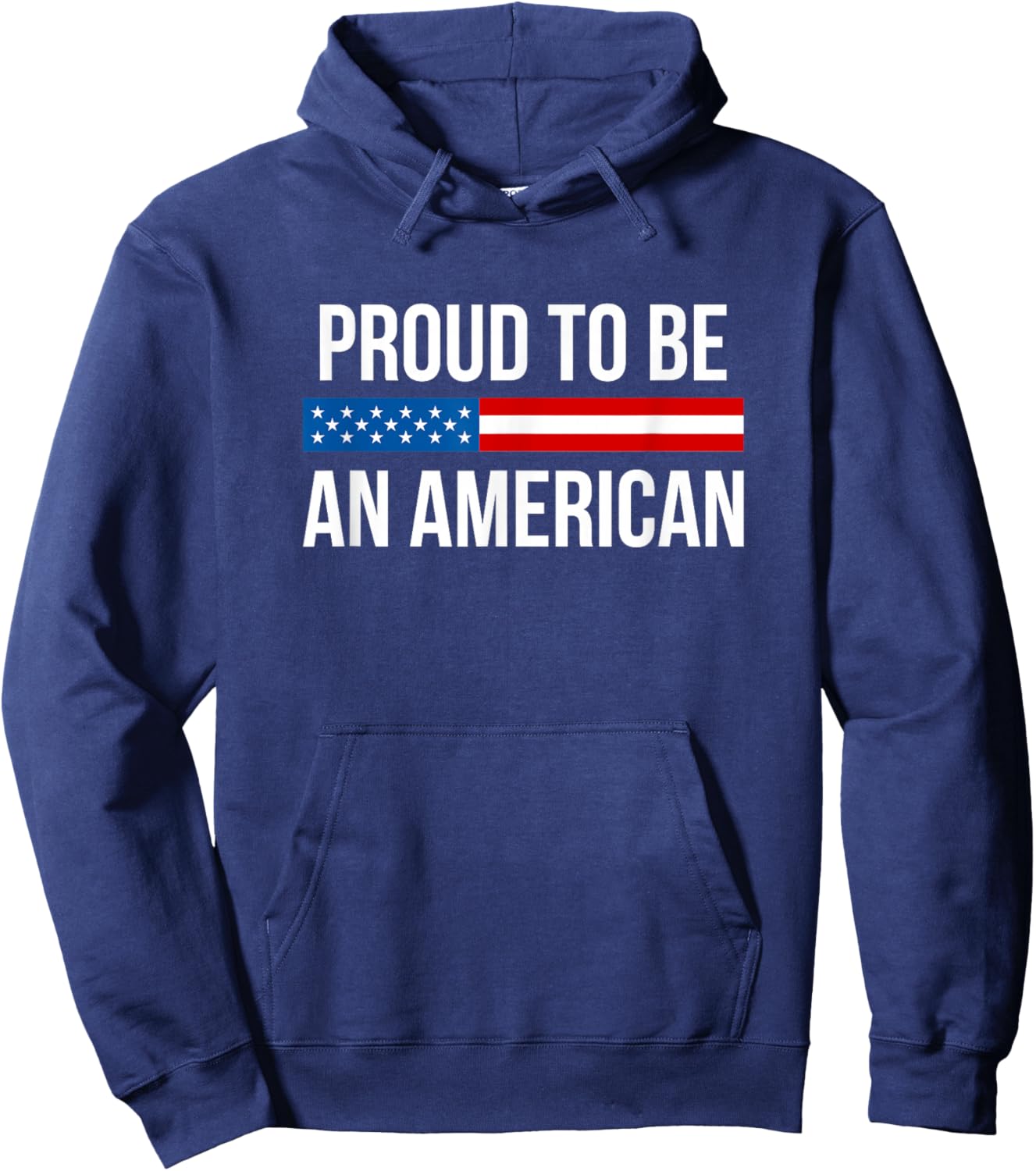 Proud to Be an American Hoodie - Hoodie | Navy