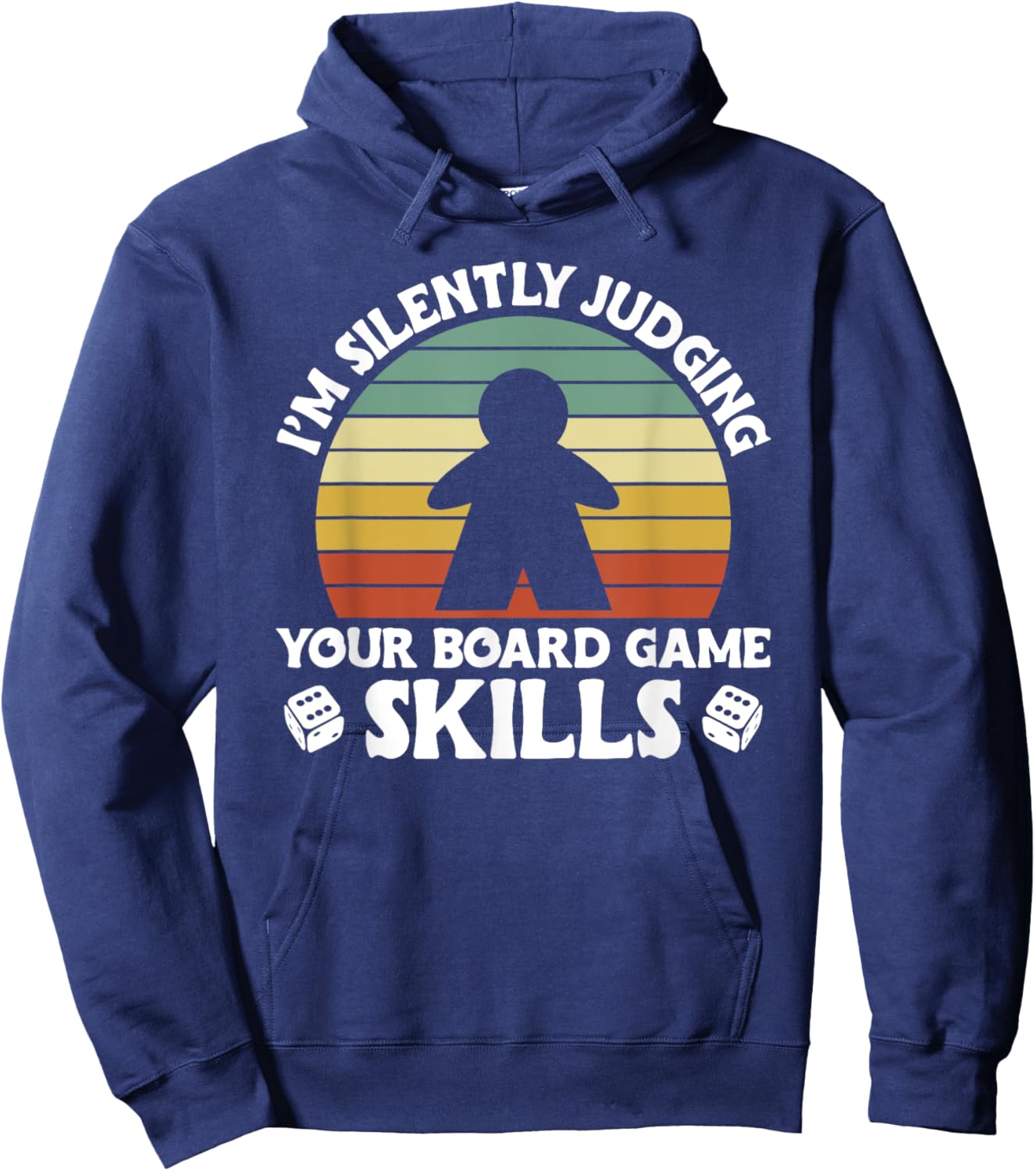Game Night Adults Funny Board Games Lover Hoodie - Hoodie | Navy