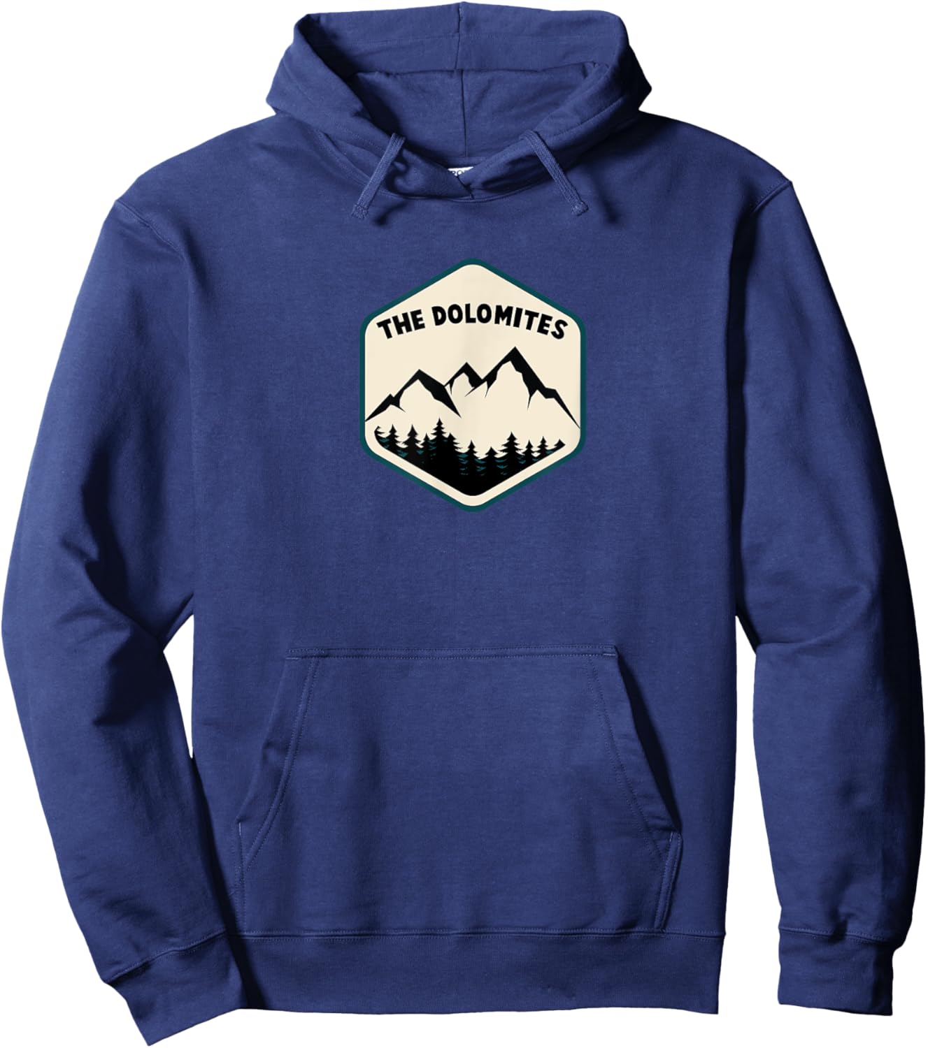 The Dolomites Hoodie - Hoodie | Navy