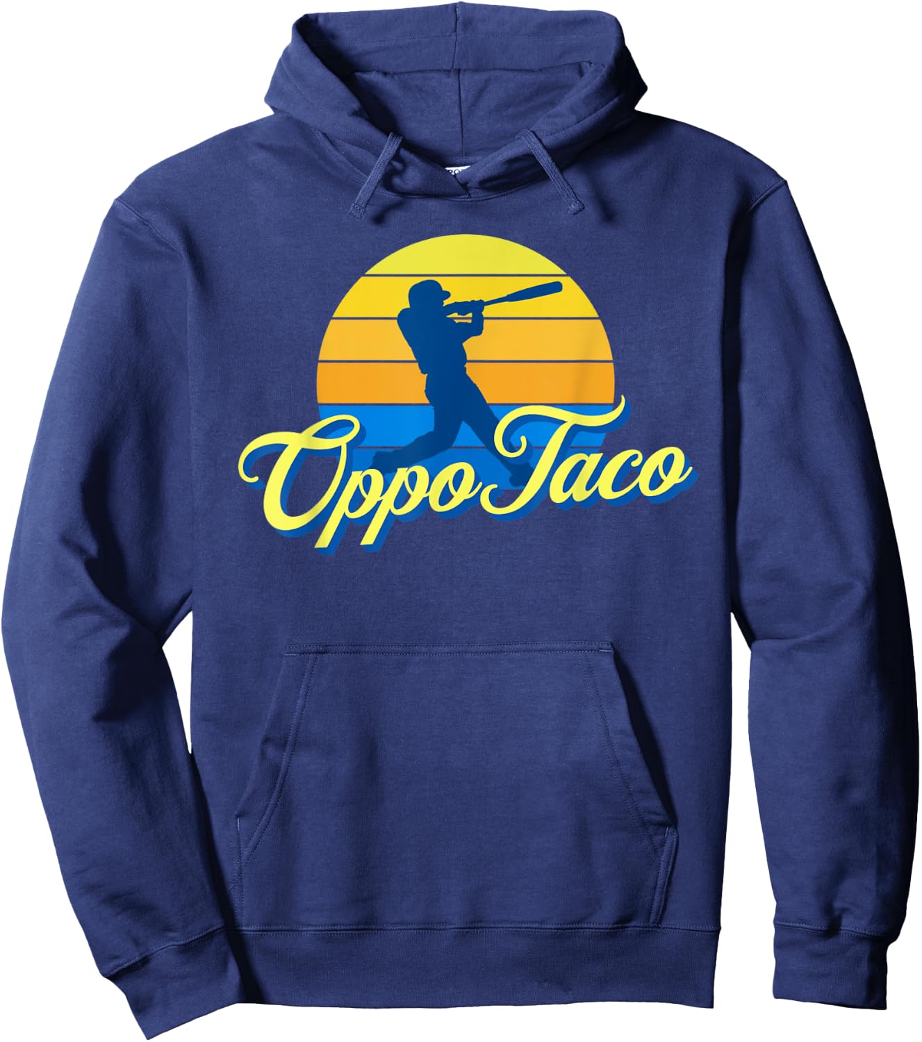 Oppo Taco Home Run Baseball Hoodie - Hoodie | Navy